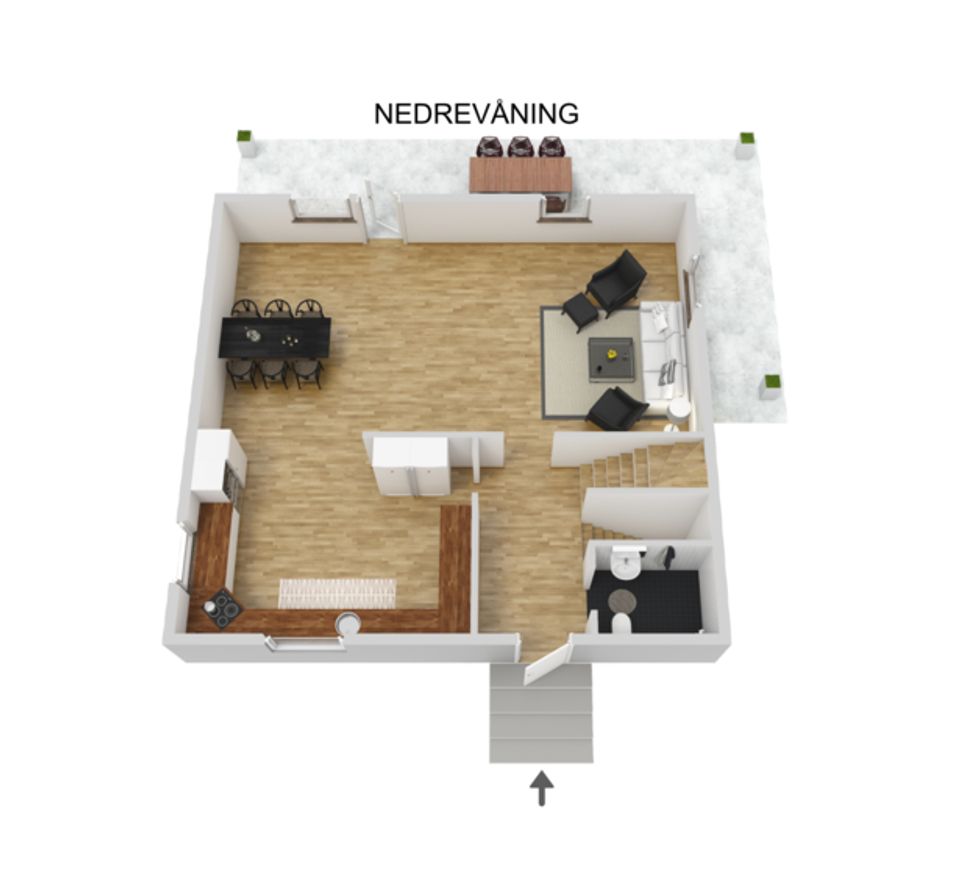 Villa, Smedbacksvägen 8, Kalix-Nyborg, Kalix