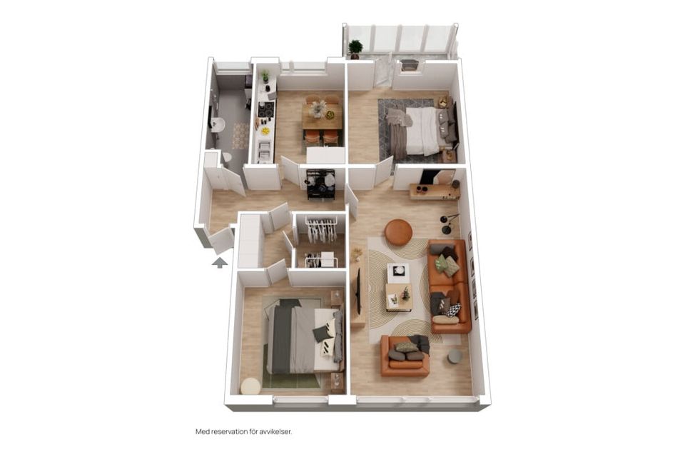 Bostadsrätt, Västgötavägen 21 B, Östra Gärdet, Falkenberg