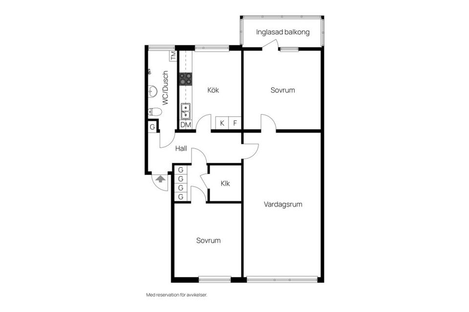 Bostadsrätt, Västgötavägen 21 B, Östra Gärdet, Falkenberg