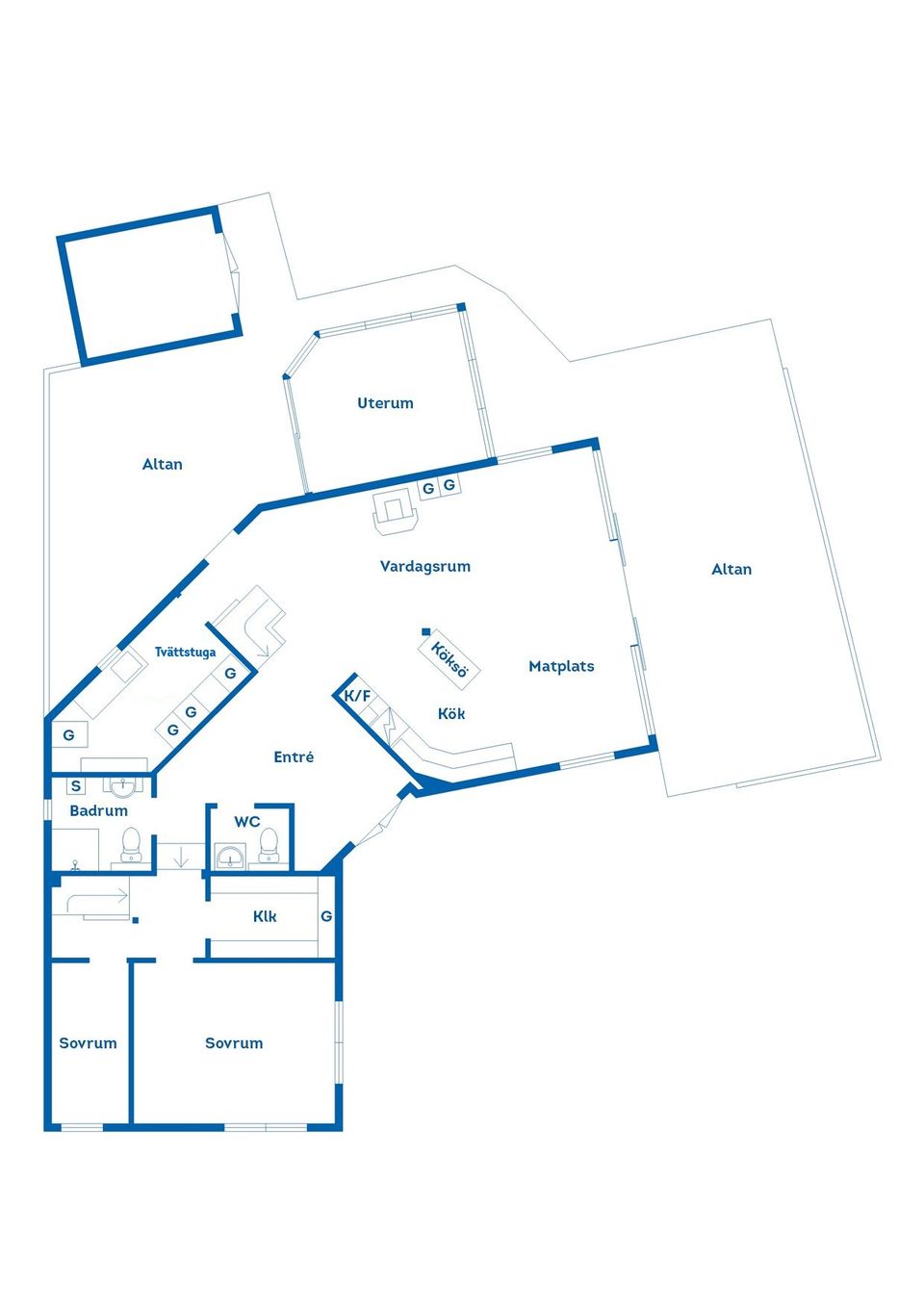 Villa, Näsby Hästudden 8, Ekängen, Linköping