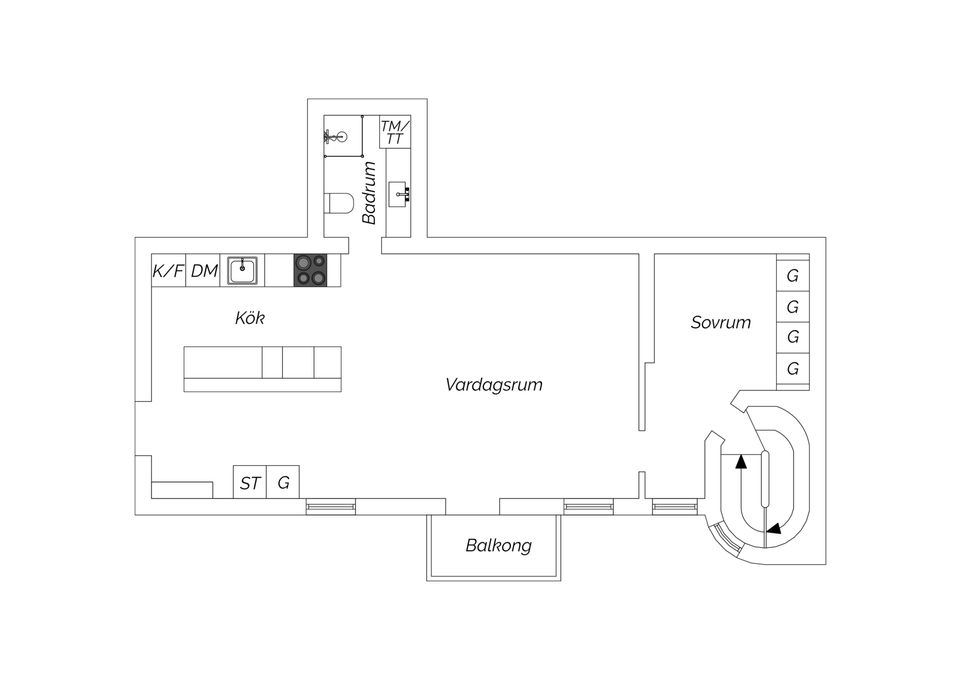Bostadsrätt, Gråbrödersgatan 7, Gamla Väster, Malmö