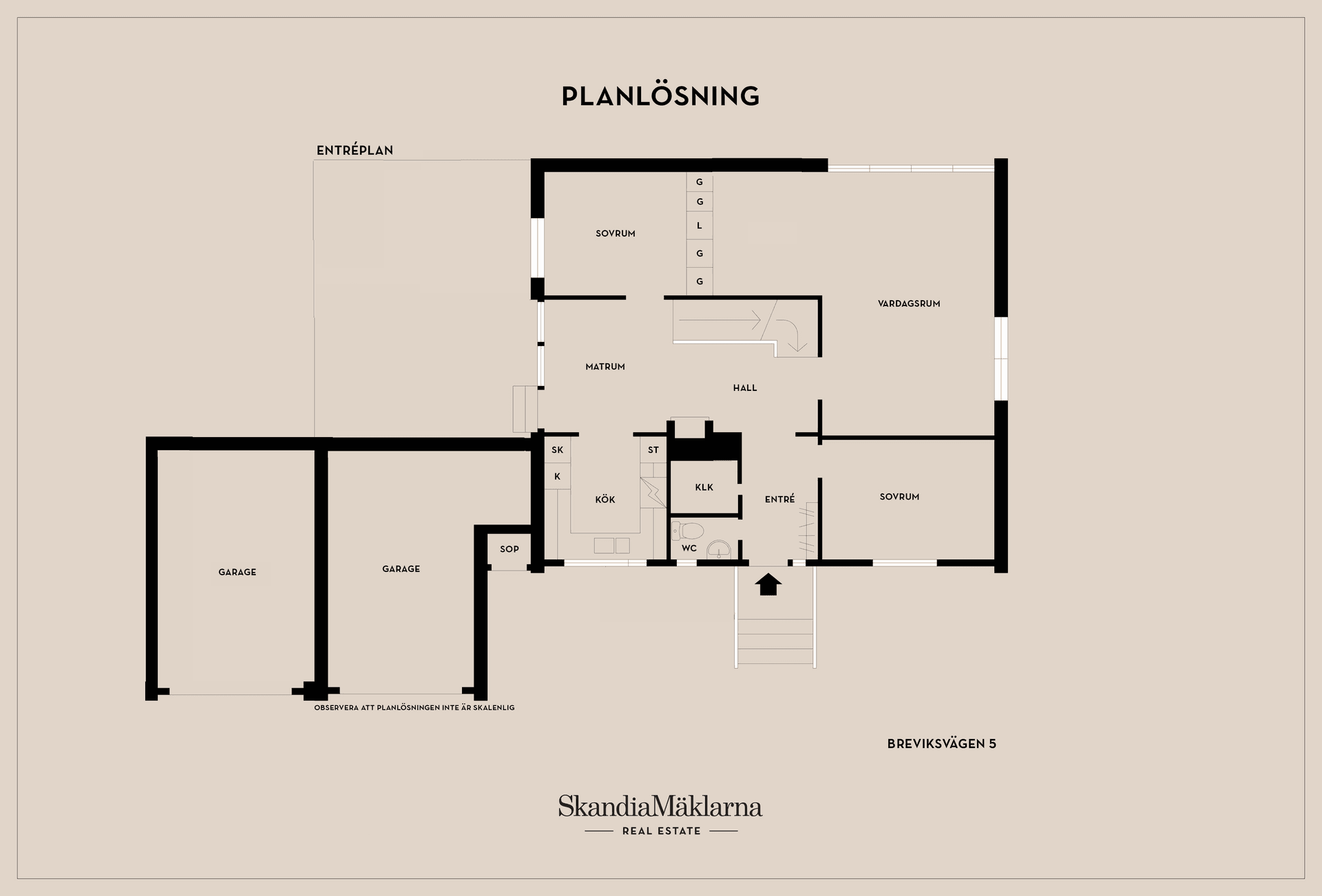 Villa, Breviksvägen 5, Tibro