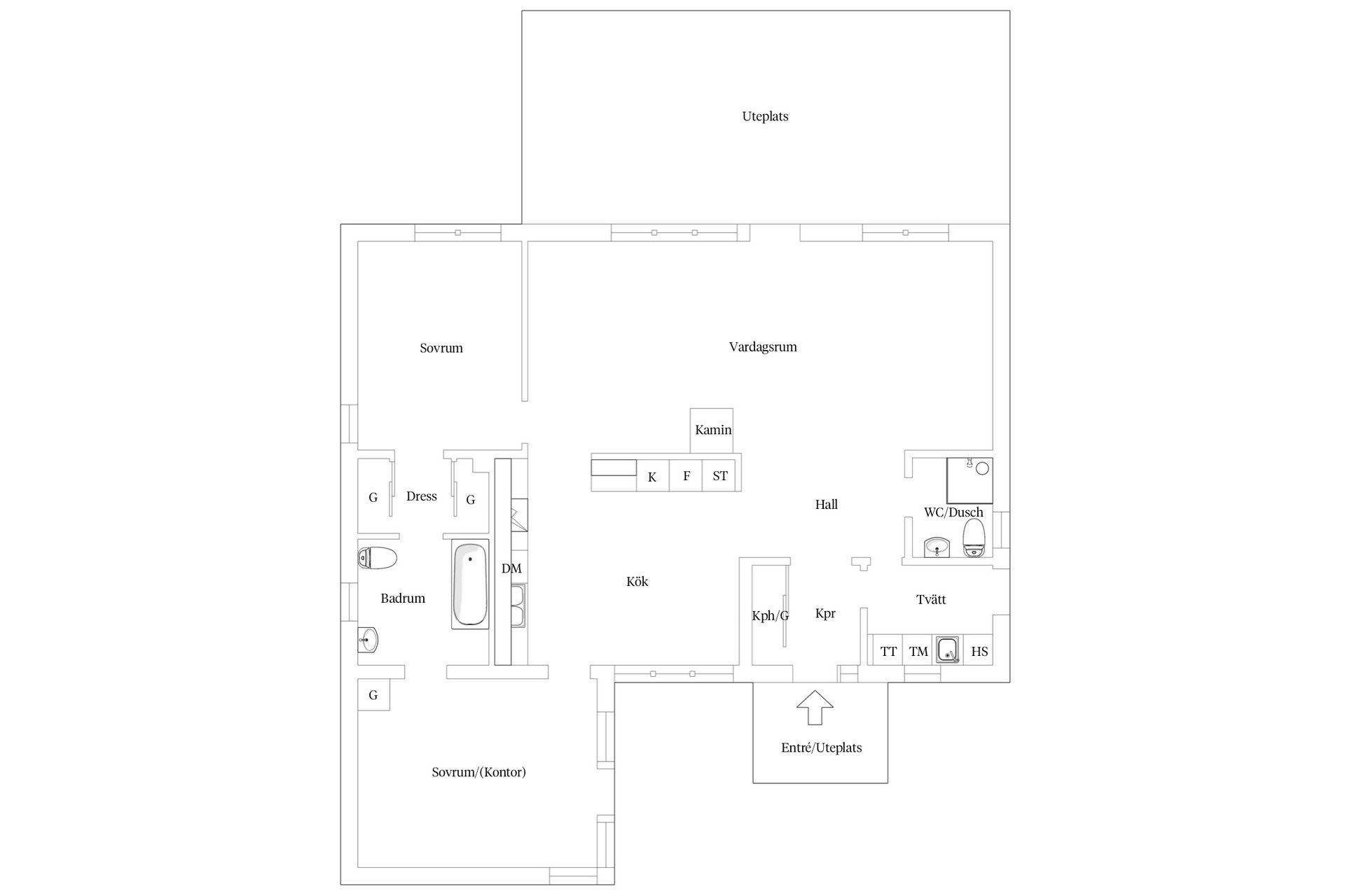 Bostadsrätt, Saturnusvägen 77, Östra Lugnet, Växjö