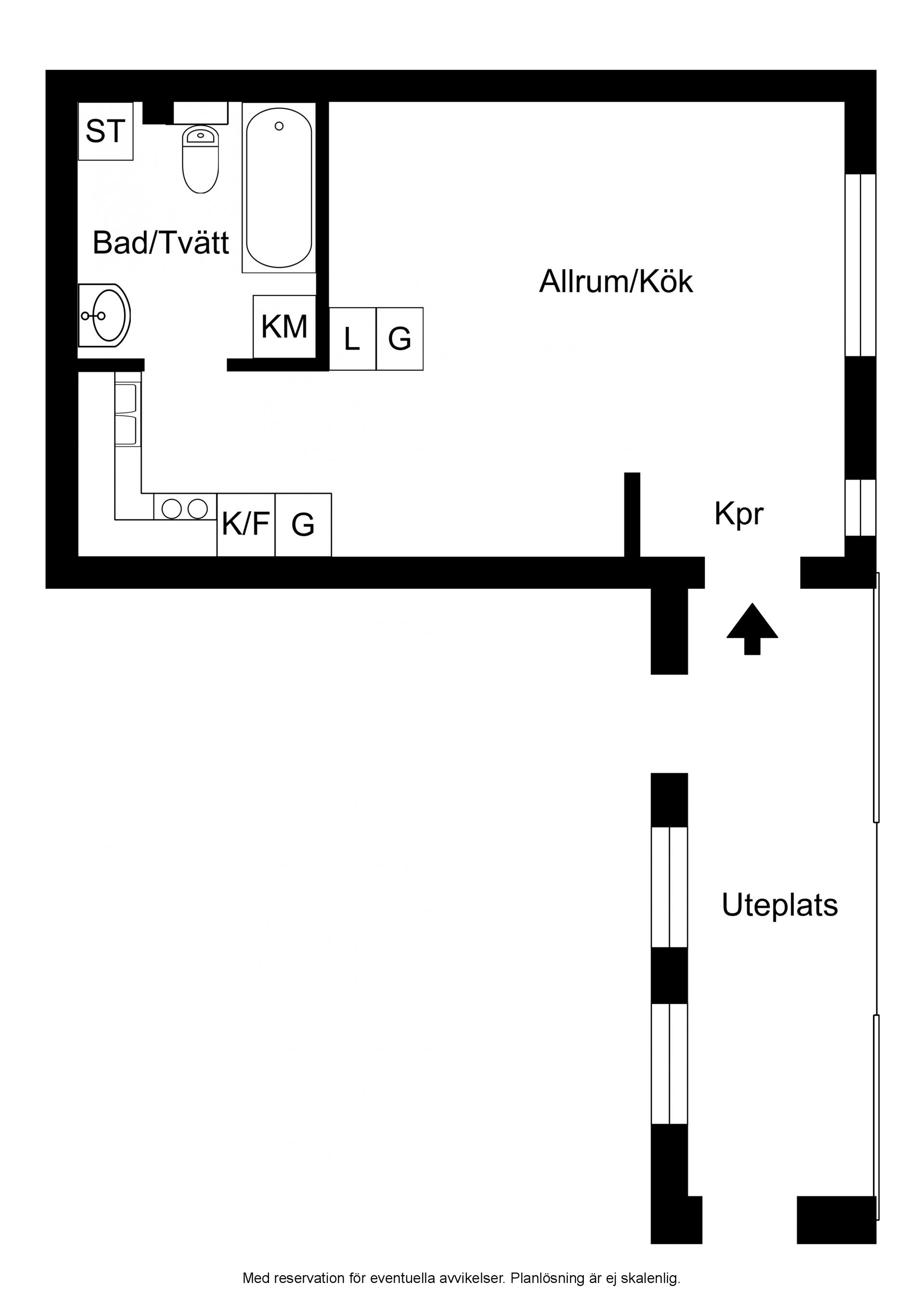 Bostadsrätt, Verksgatan 14B, Lillåudden, Västerås