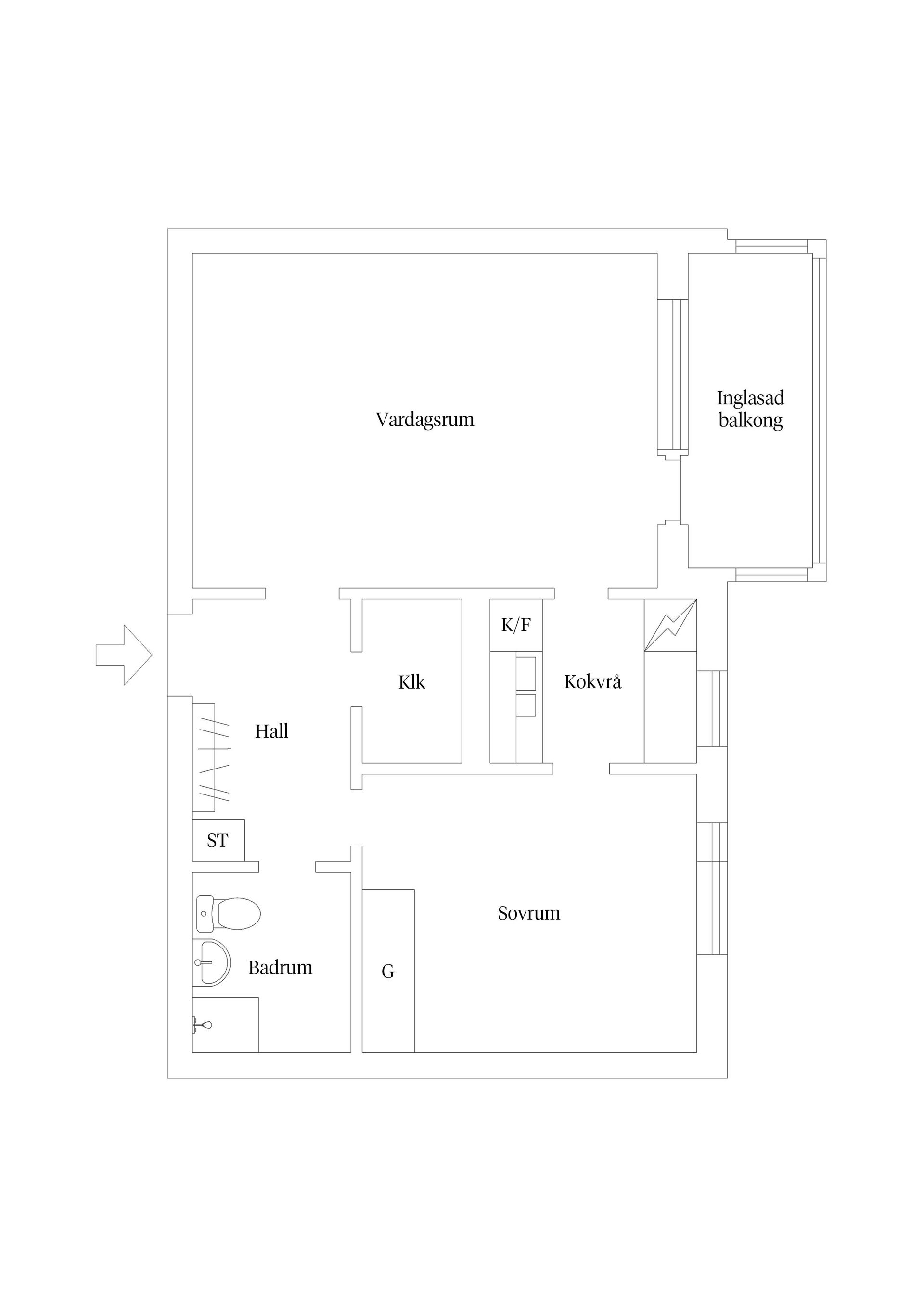 Bostadsrätt, Norrgårdsgatan 1C, Norrgård, Kalmar
