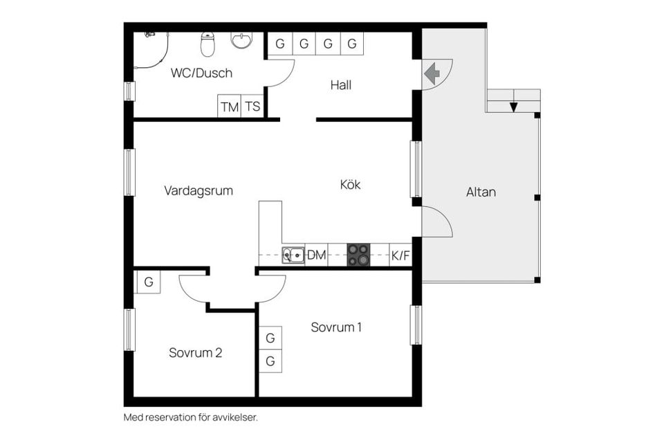 Bostadsrätt, Apollogatan 15C, Sala