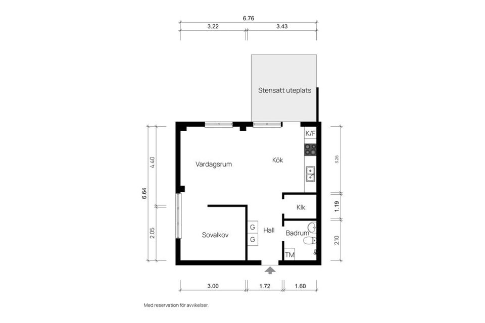 Bostadsrätt, Björkelidsvägen 6, Härryda