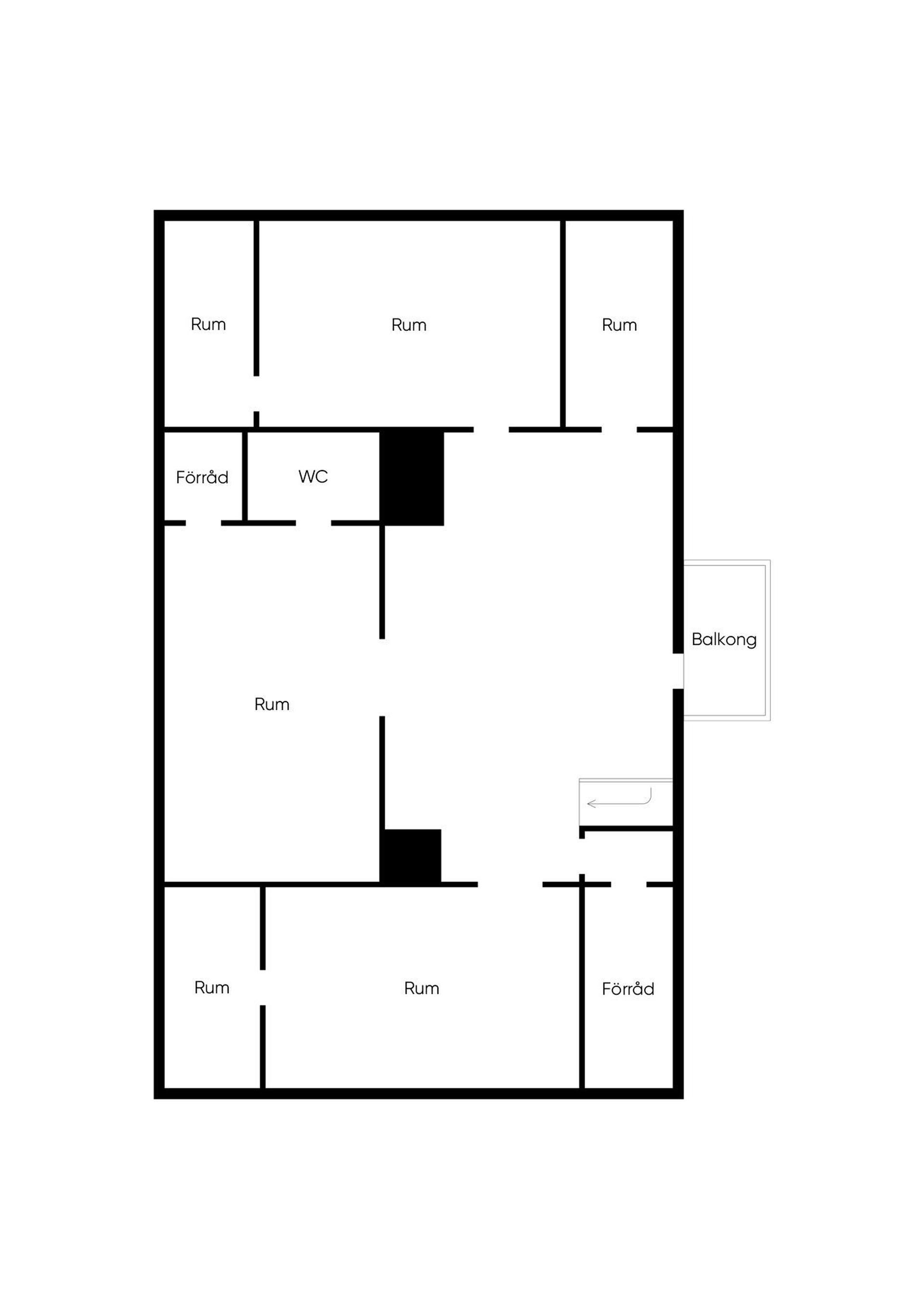 Gård/Skog, Rosenborgsvägen 32, Bjästa, Örnsköldsvik