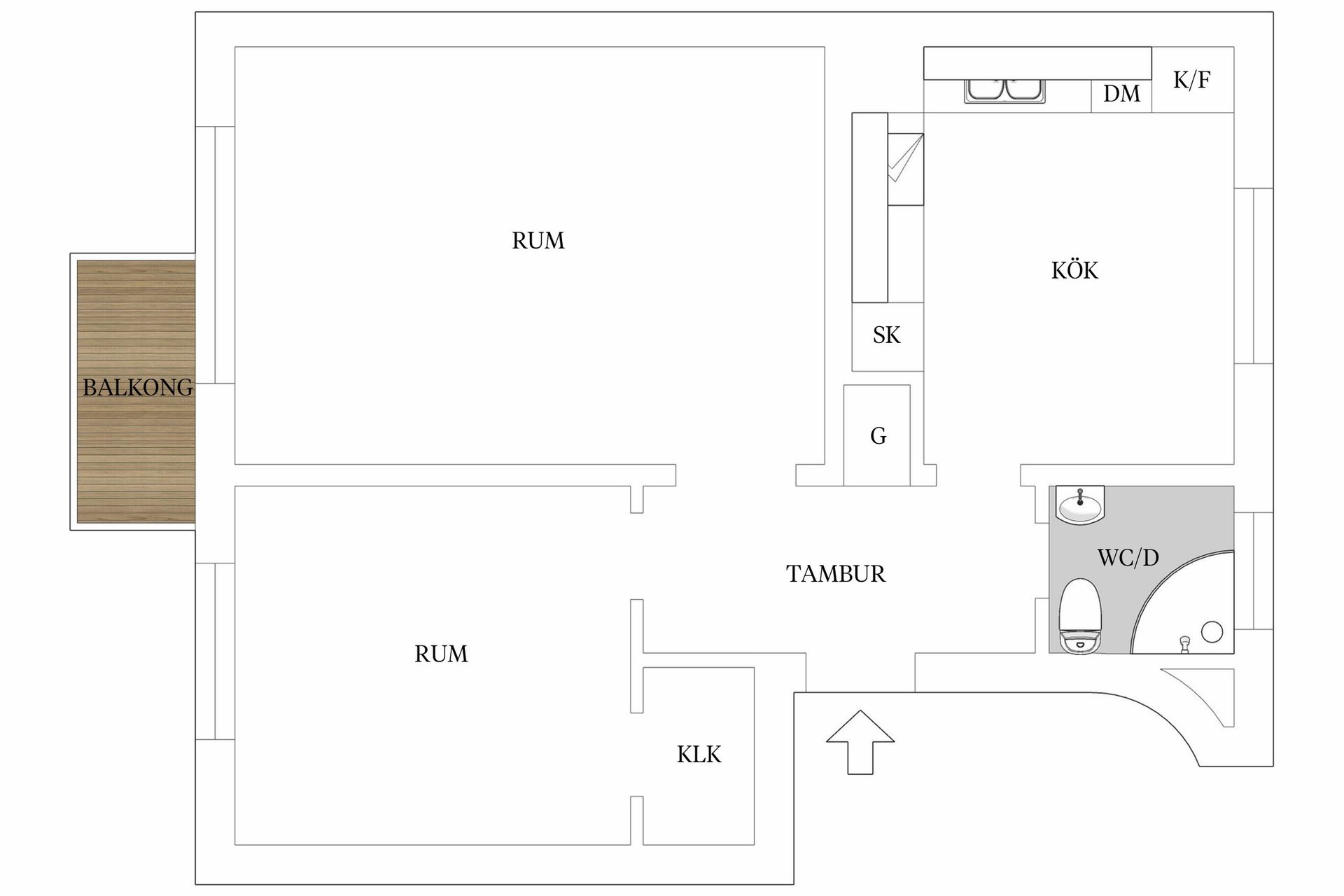 Bostadsrätt, Anna Lesselsgatan 2C, Centrala Hisingen, Göteborg