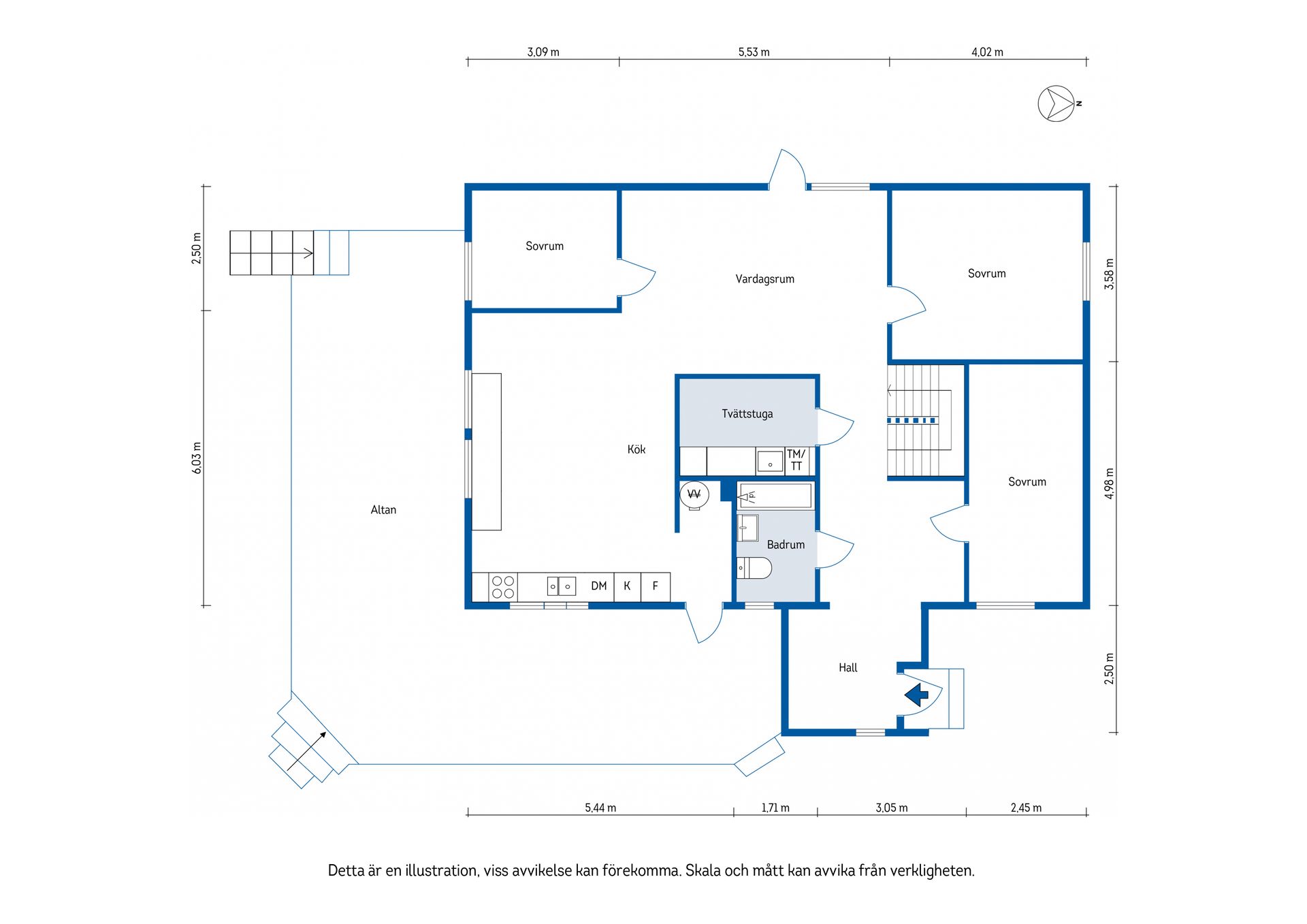 Villa, Metrevsvägen 6, Alnö, Sundsvall