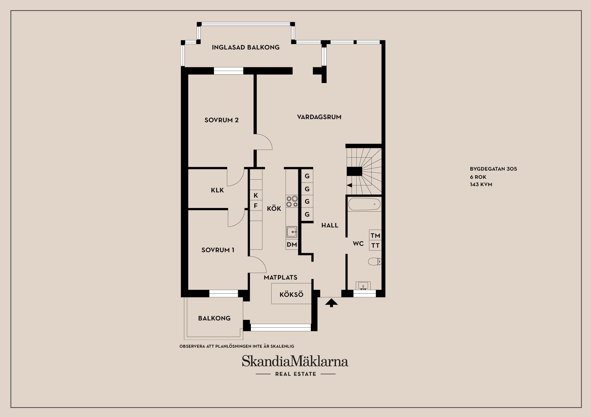 Bostadsrätt, Bygdegatan 305, Linköping