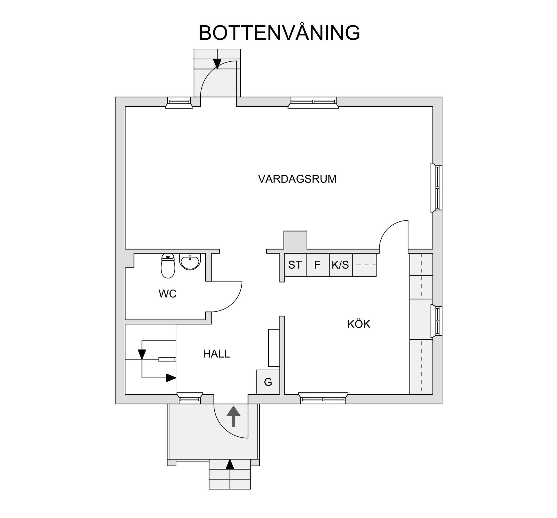 Villa, Getargatan 11, Bergsbyn, Skellefteå