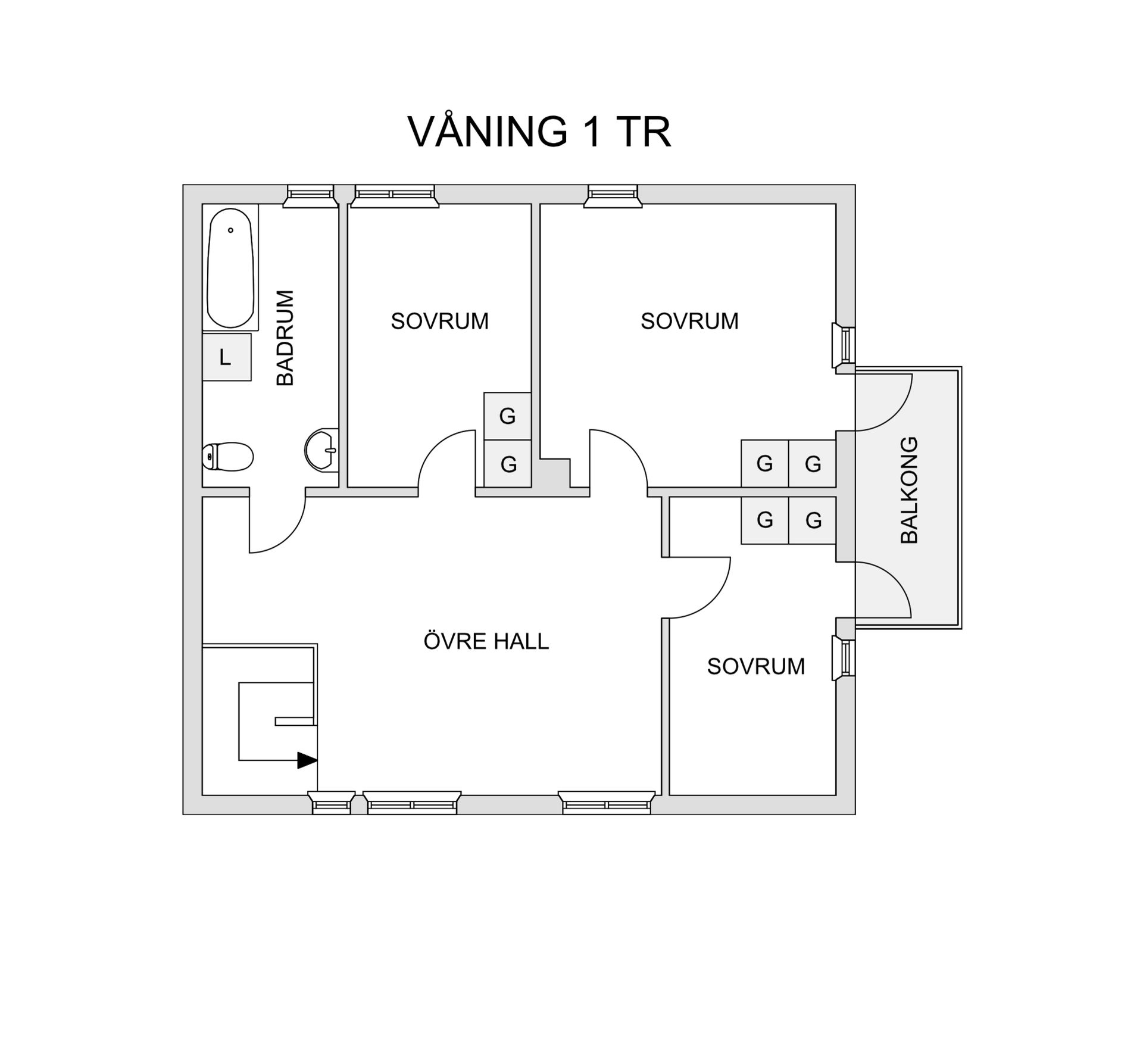 Villa, Getargatan 11, Bergsbyn, Skellefteå