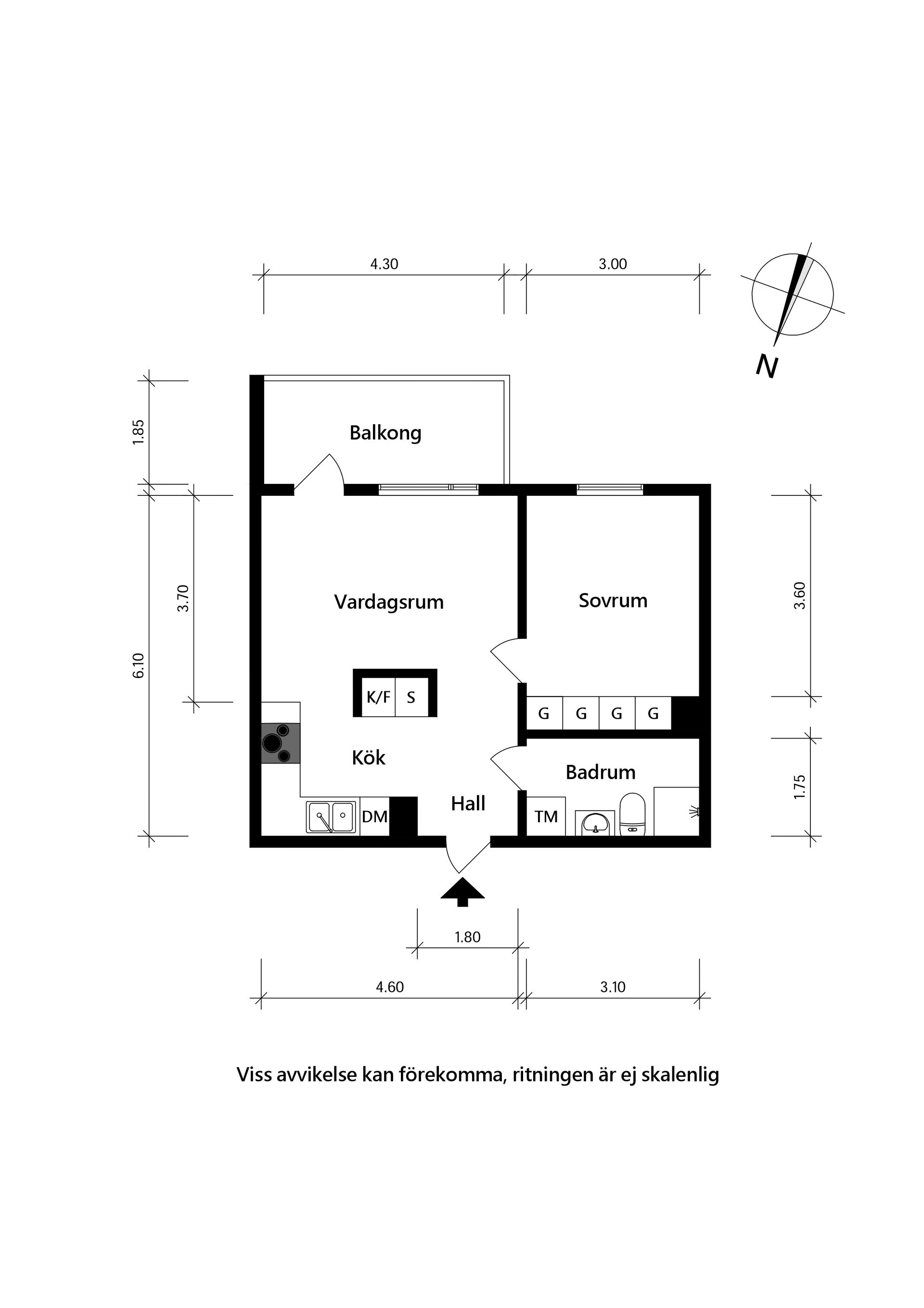 Bostadsrätt, Gamla Kronvägen 35A, Partille