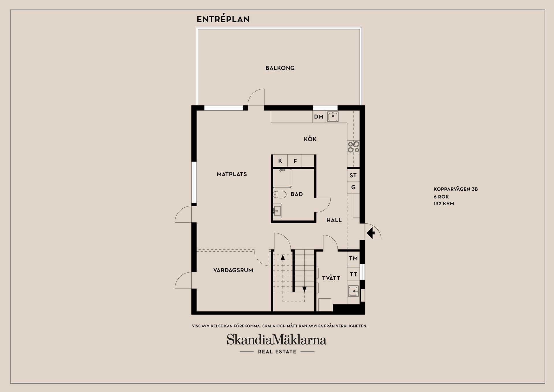 Radhus, Kopparvägen 3B, Huddinge