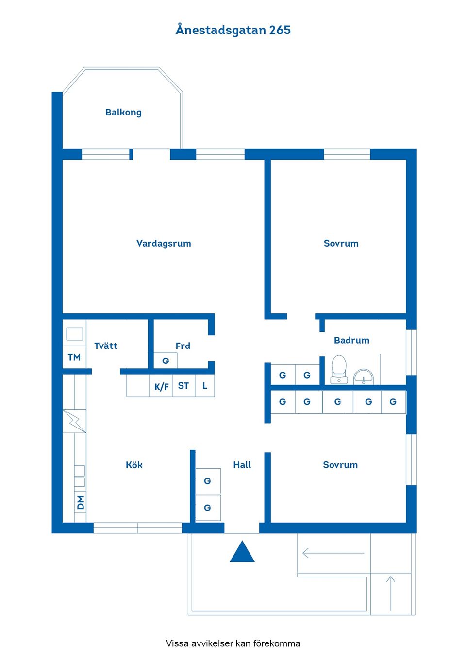 Bostadsrätt, Ånestadsgatan 265, Ånestad, Norrköping