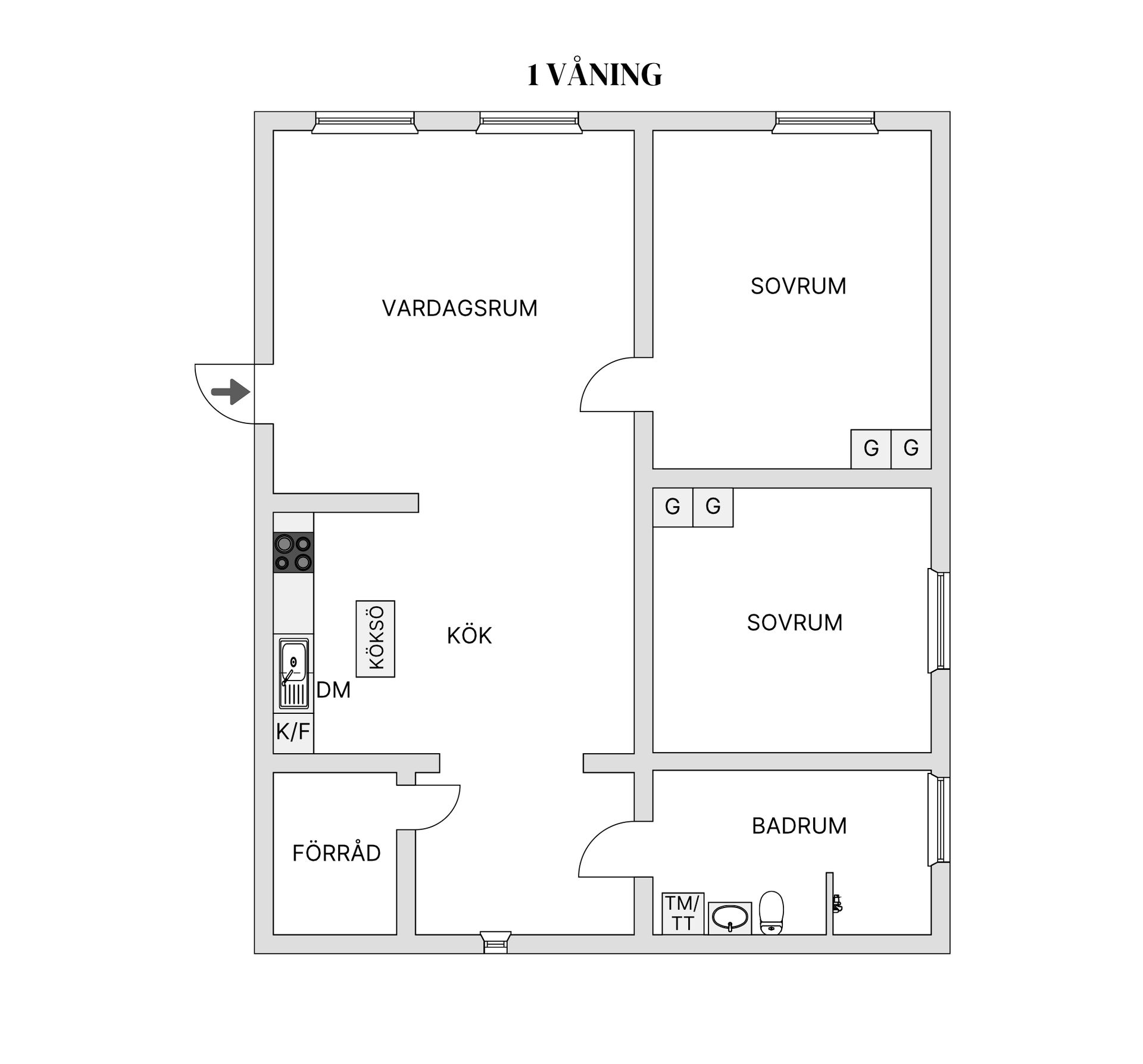 Villa, Tibyvägen 10, Örbyhus, Tierp