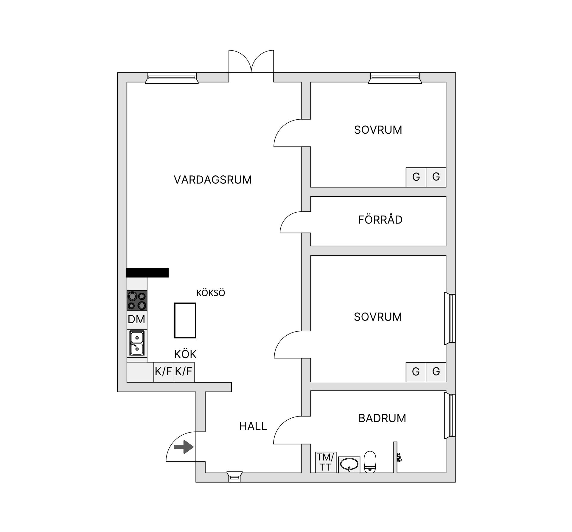 Villa, Tibyvägen 10, Örbyhus, Tierp