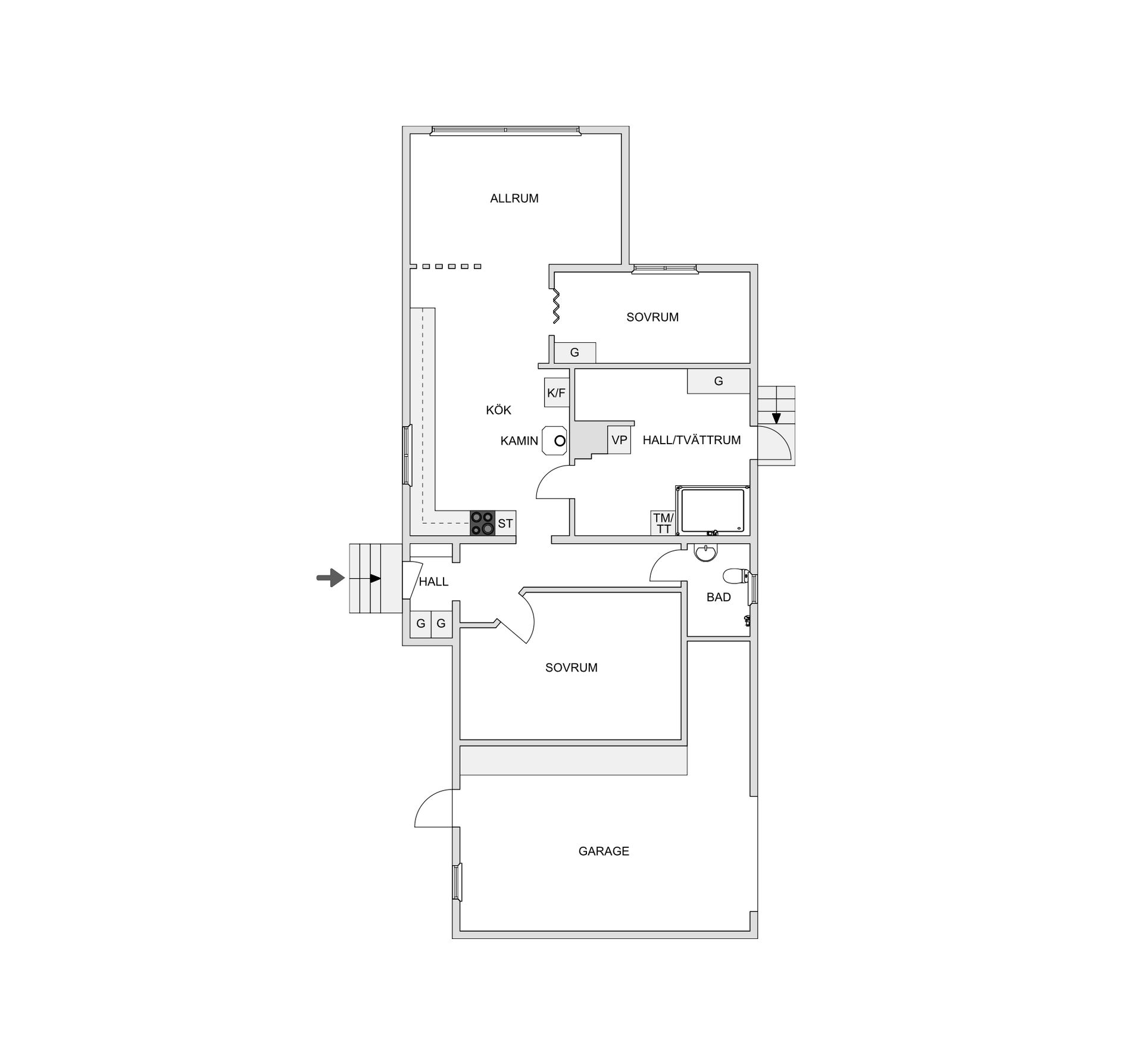 Villa, Spiggvägen 14, Hässleholm - Sjörröd, Hässleholm