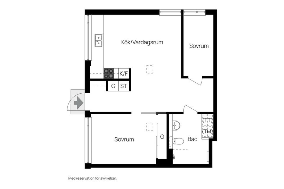 Bostadsrätt, Atlasvägen 39, Sickla, Nacka