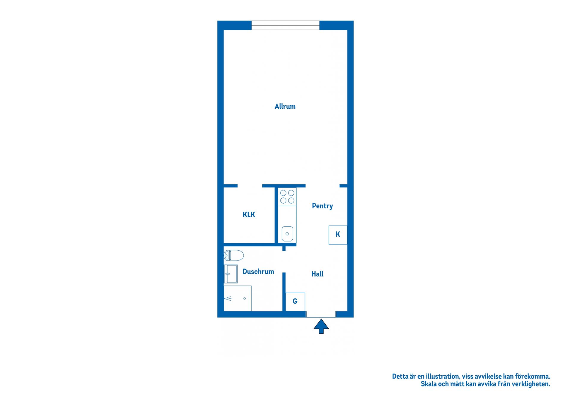 Bostadsrätt, Storgatan 16B, Katrineholm Norr, Katrineholm