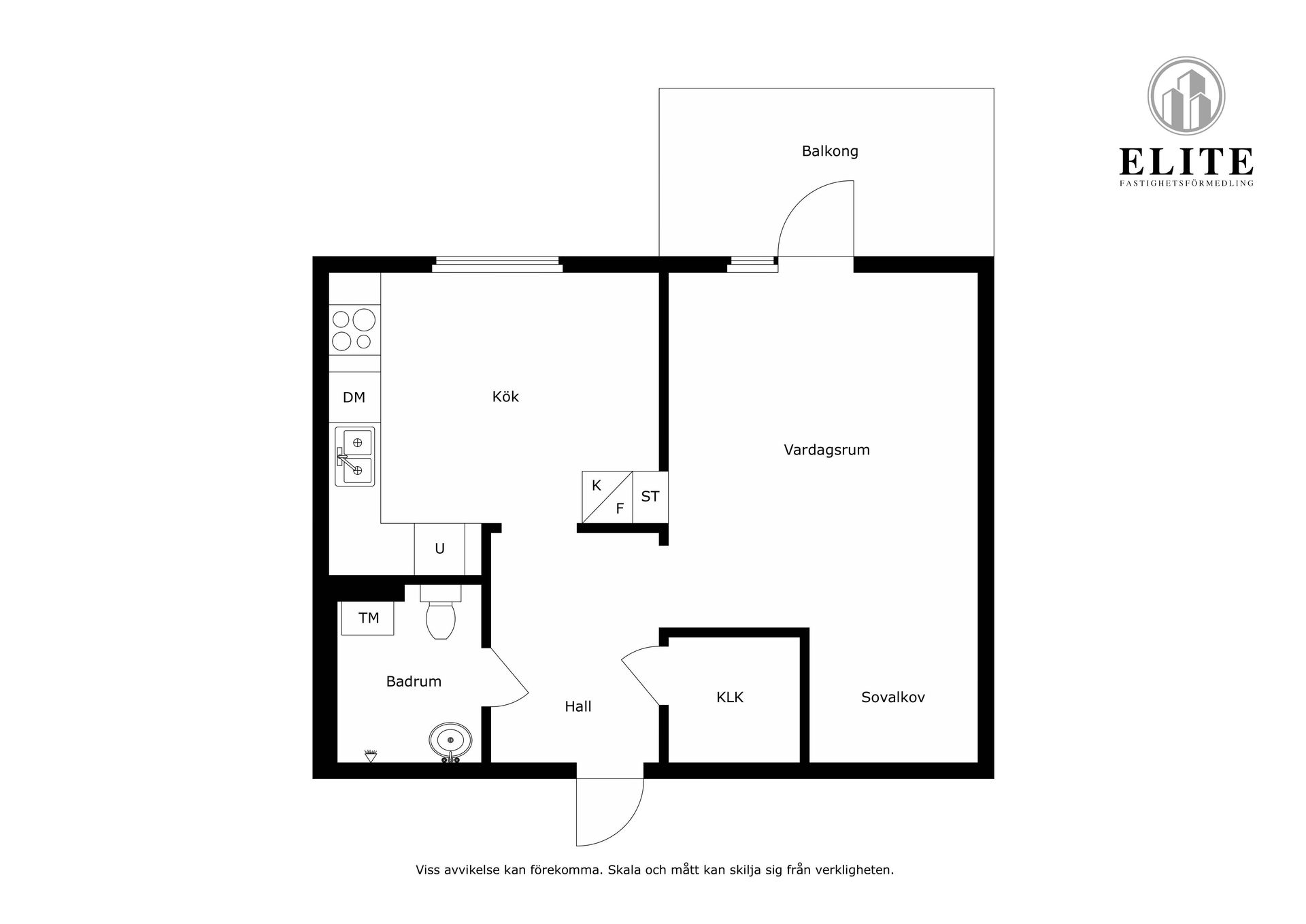 Bostadsrätt, Högalidsvägen 44A, Norra Trelleborg, Trelleborg