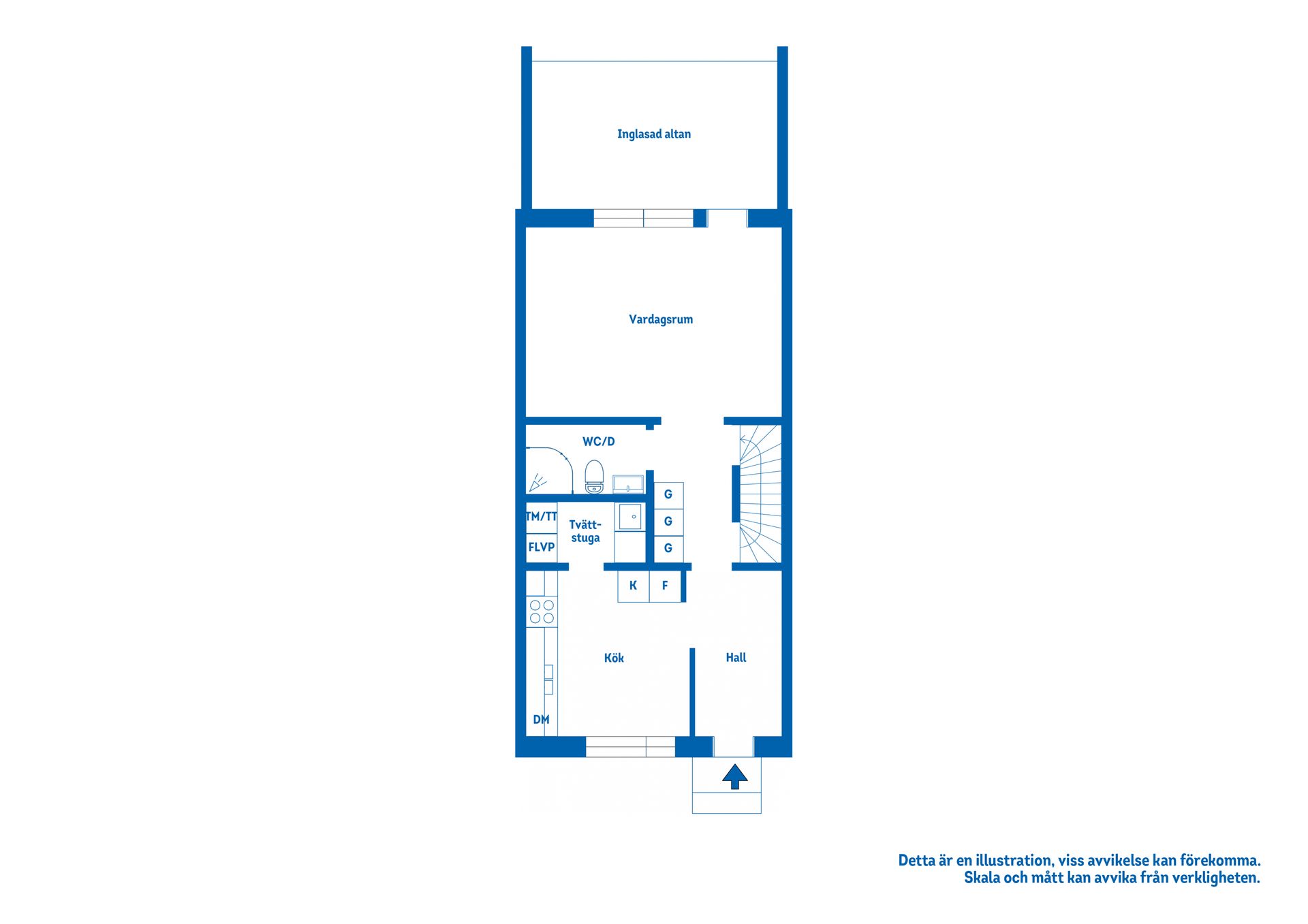 Bostadsrätt, Radhus, Säbygatan 7, Katrineholm Gersnäs, Katrineholm