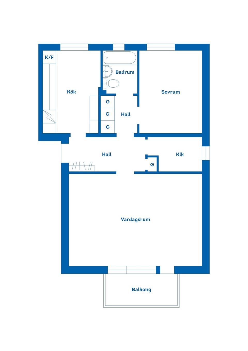 Bostadsrätt, Edströms väg 16A, Hälleforsnäs, Flen
