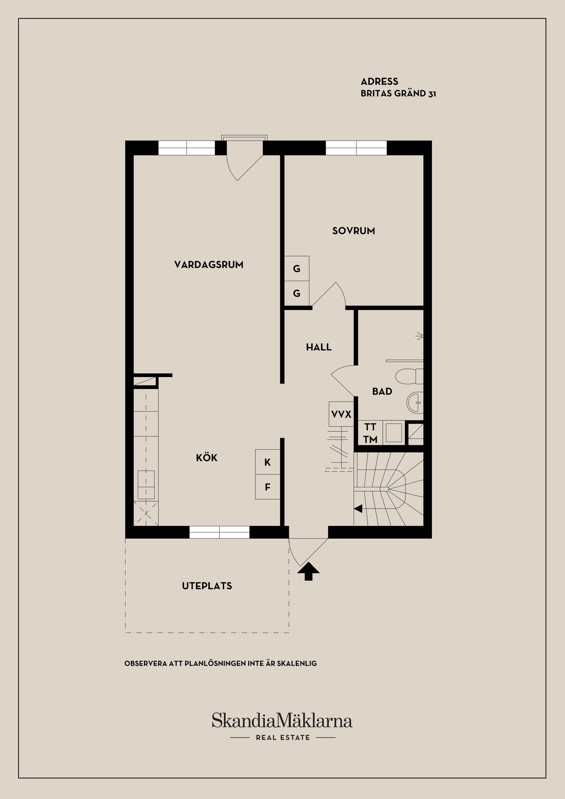 Bostadsrätt, Britas Gränd 31, Fullersta, Huddinge