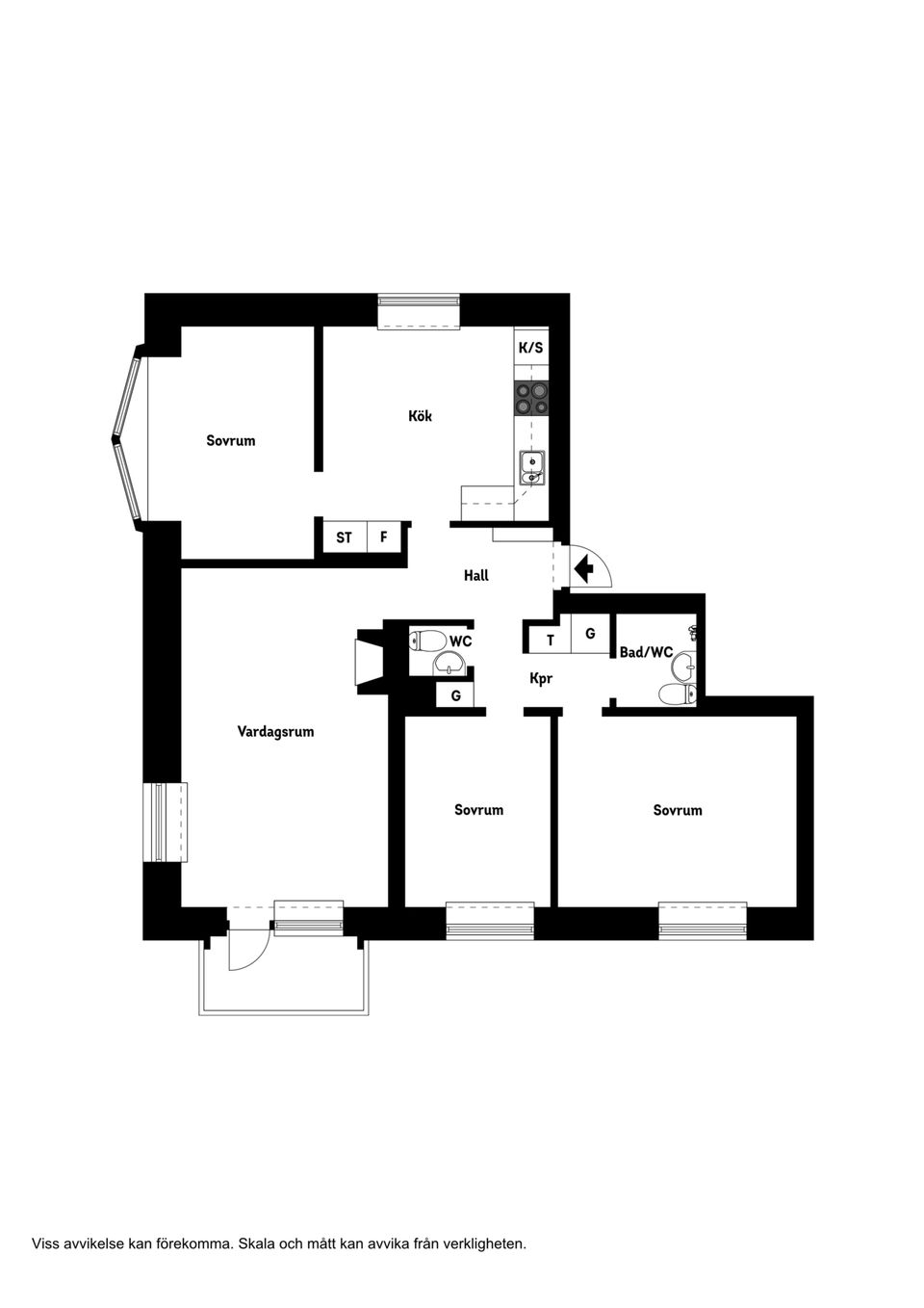Bostadsrätt, Dan Broströmsgatan 3B, Sanna, Kristinehamn