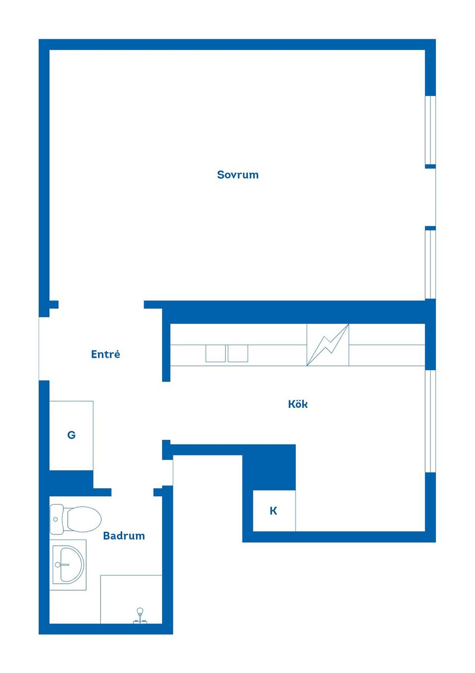 Bostadsrätt, Stengatan 11, Centralt, Oskarshamn