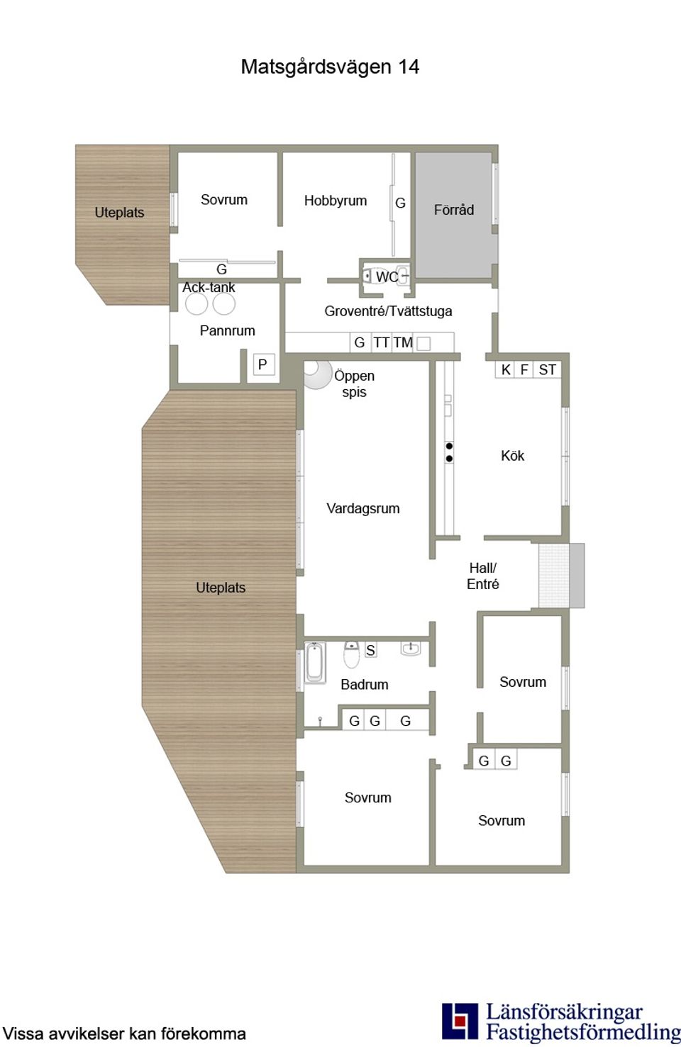 Villa, Matsgårdsvägen 14, Simlångsdalen, Halmstad