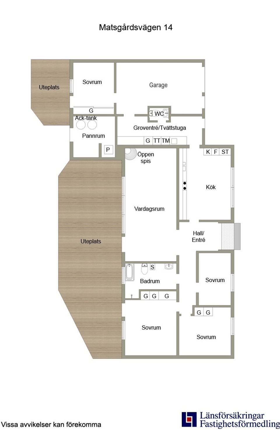 Villa, Matsgårdsvägen 14, Simlångsdalen, Halmstad