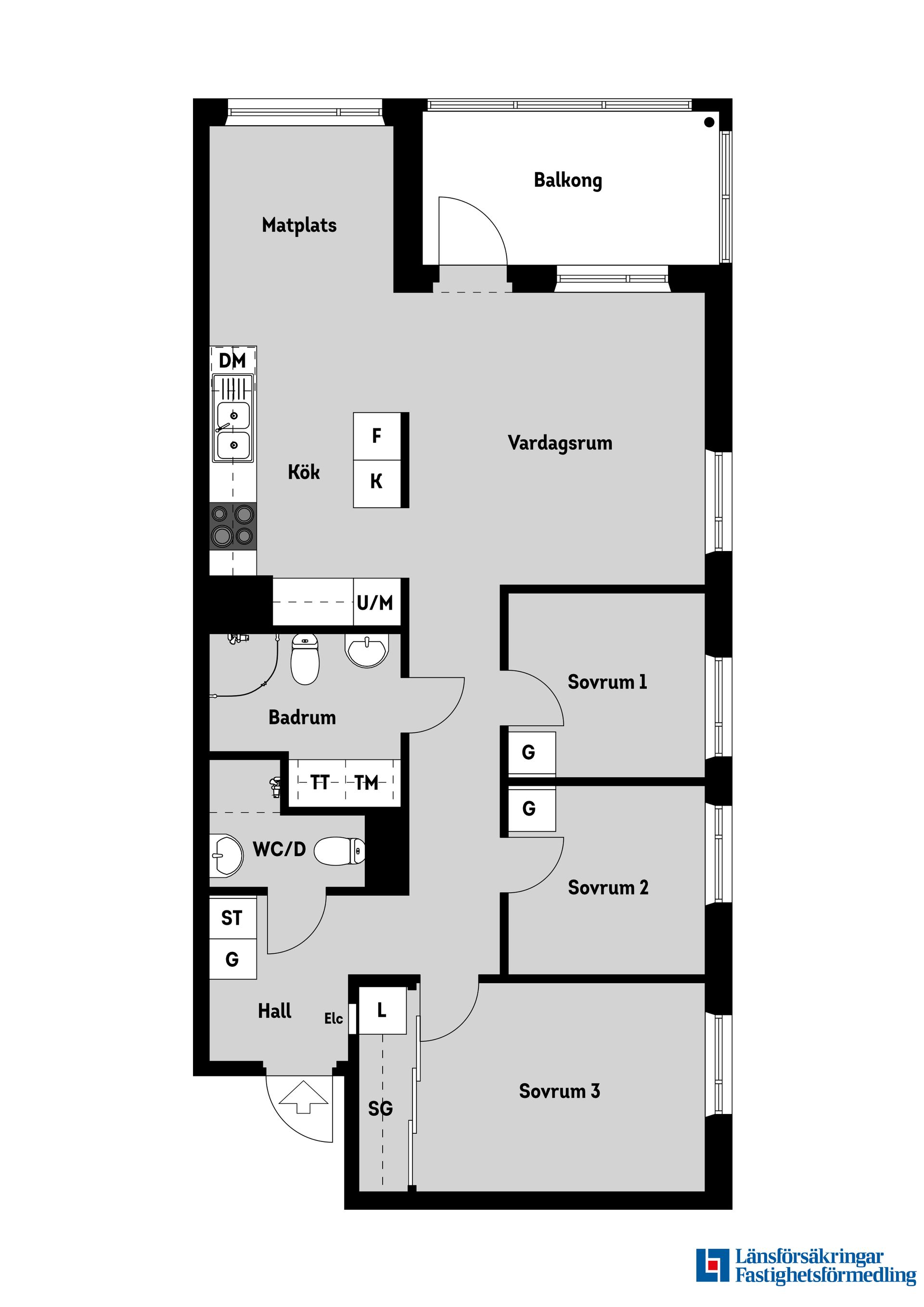 Bostadsrätt, Fredriksdalsgatan 24, Hammarby Sjöstad, Stockholm