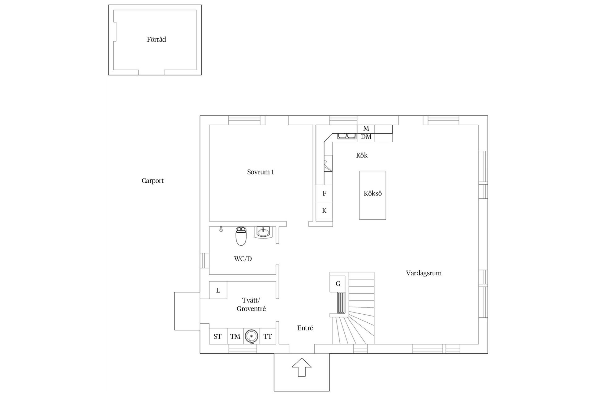 Villa, Gotö långgata 11, Barkarö, Västerås