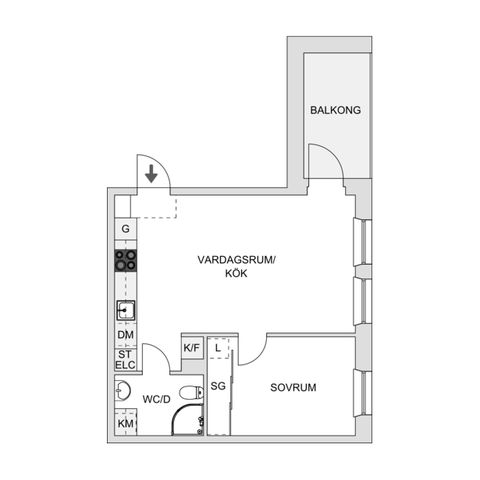 Bostadsrätt, Rimfrostgränd 5, Tyresö Centrum, Tyresö