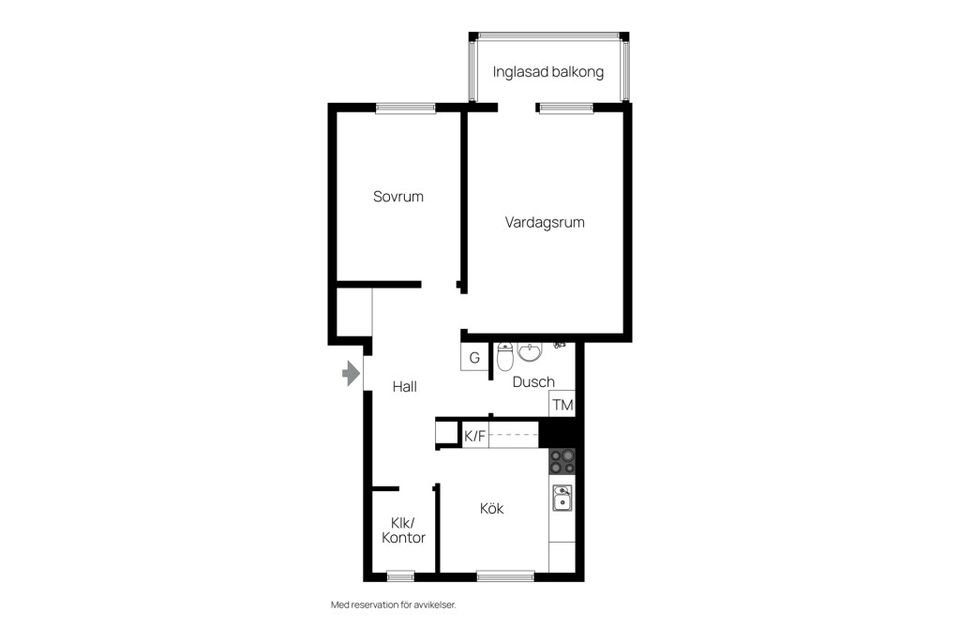 Bostadsrätt, Gamla Karlebyvägen 17 A, Brännan, Härnösand