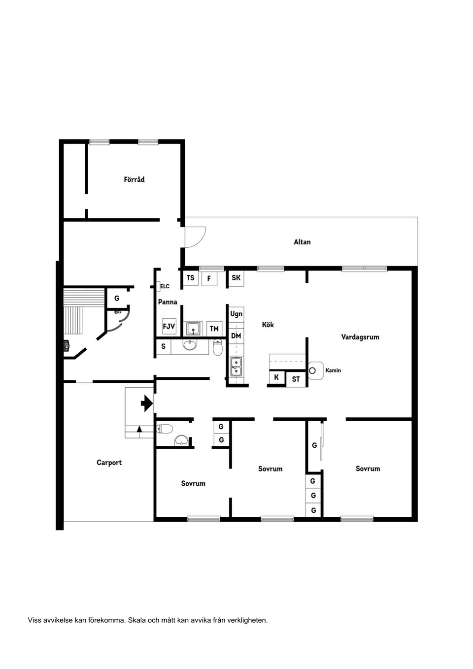 Villa, Radhus, Munkebergsgatan 39, Mjölkudden, Luleå