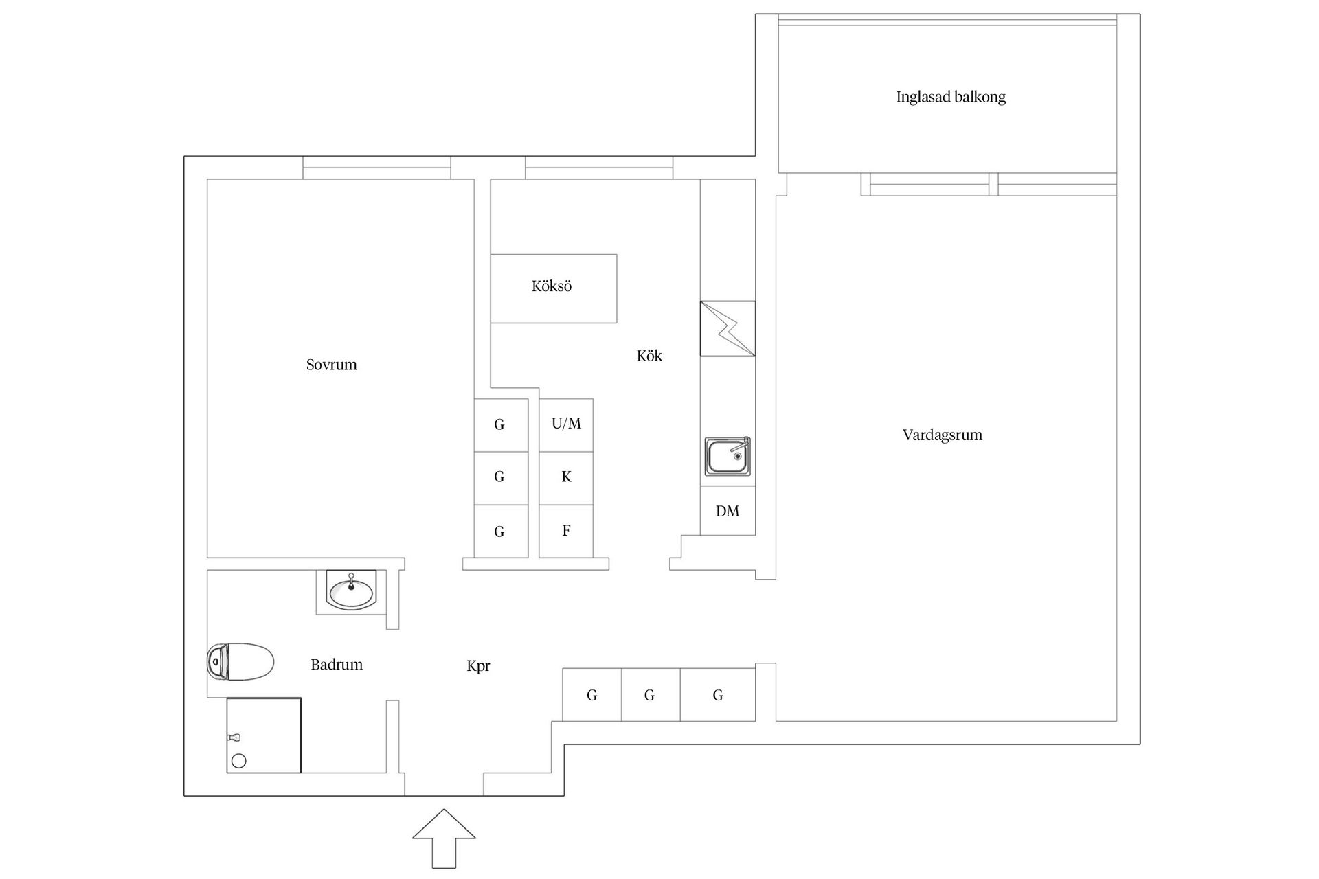 Bostadsrätt, Segergatan 6A, Västra Fäladen, Landskrona