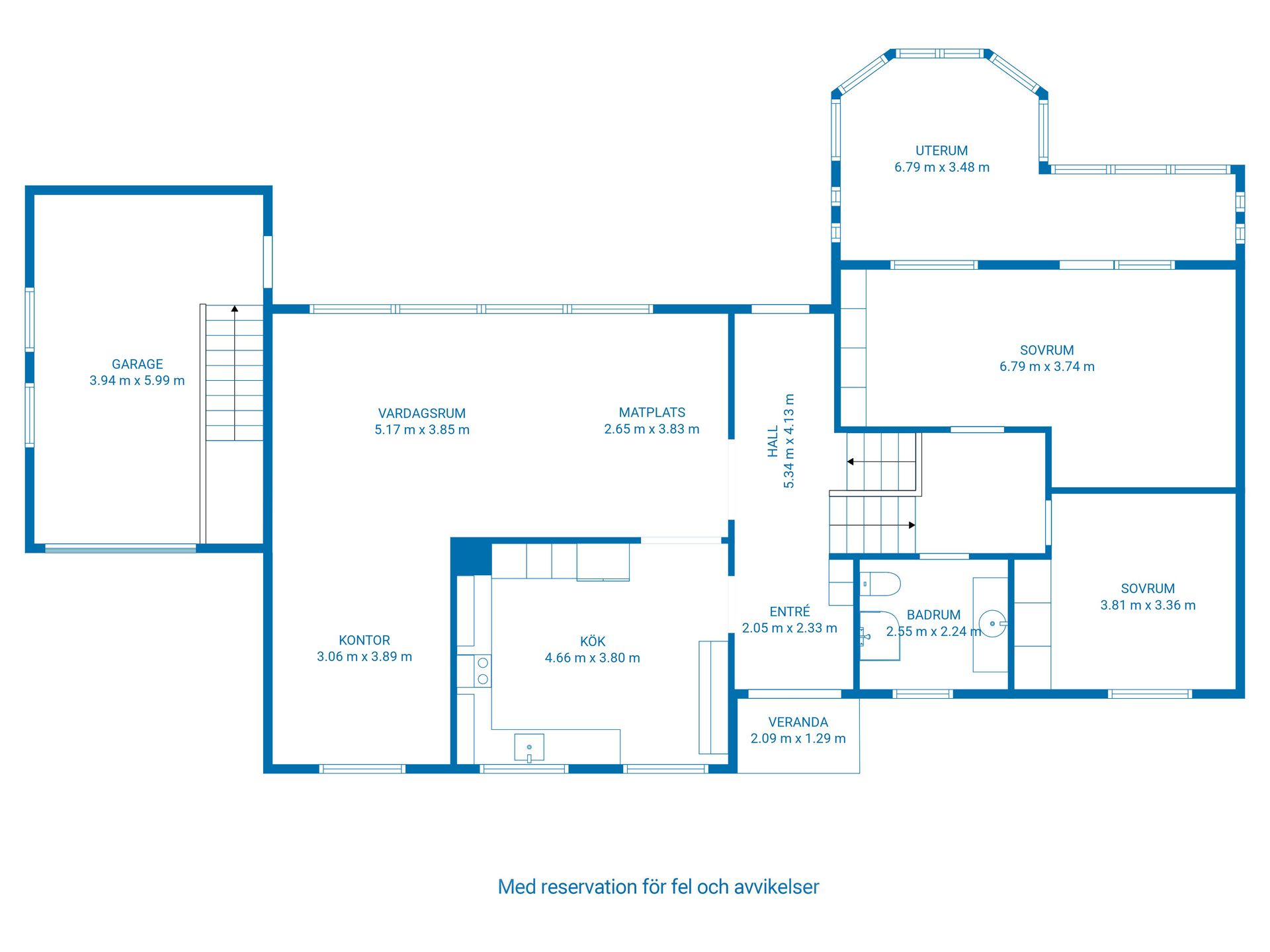 Villa, Gullvivegatan 5, Marieberg, Motala
