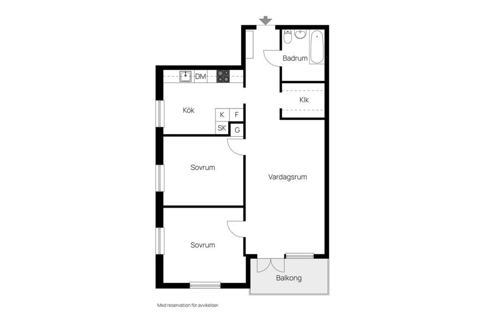 Bostadsrätt, Hamnesplanaden 6, Centrum, Uppsala