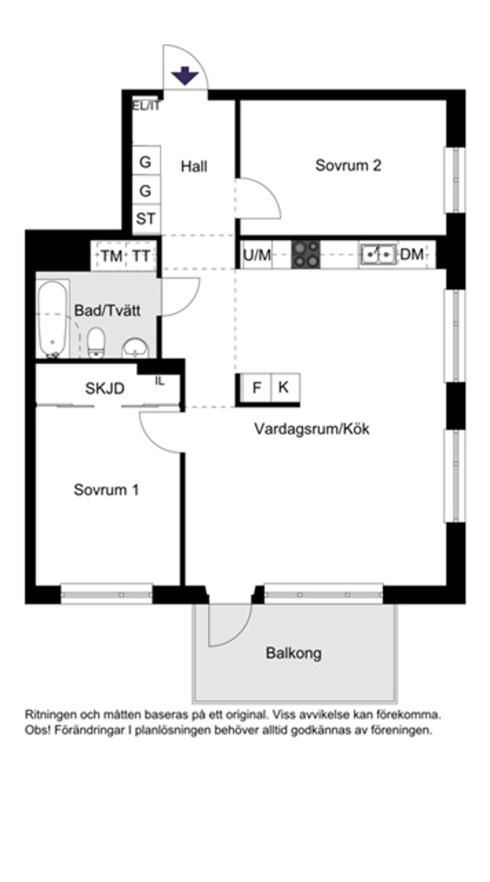 Bostadsrätt, Beckomberga ängsväg 22, Bromma / Beckomberga, Stockholm