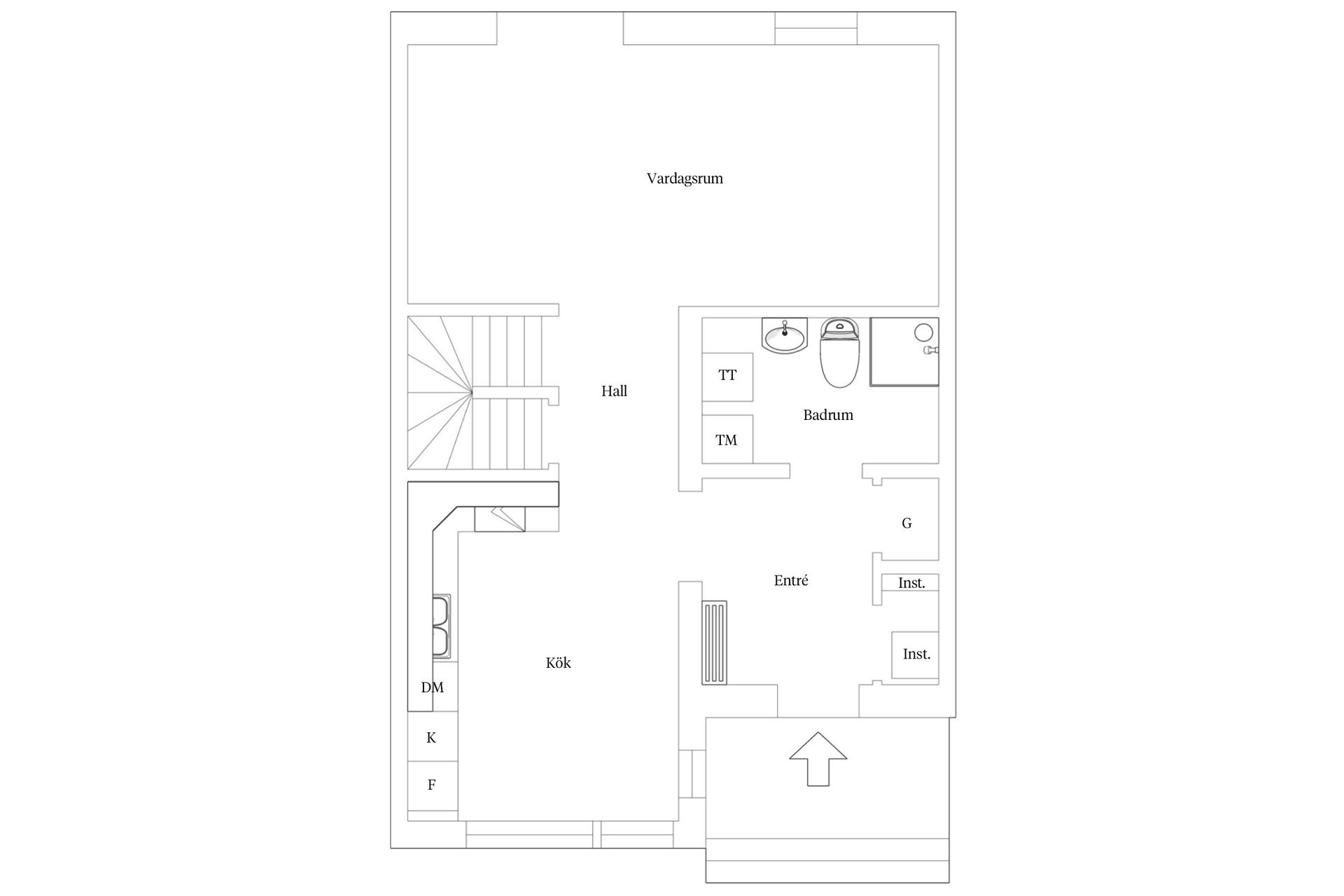 Bostadsrätt, Södra spaljégatan 8, Landskrona