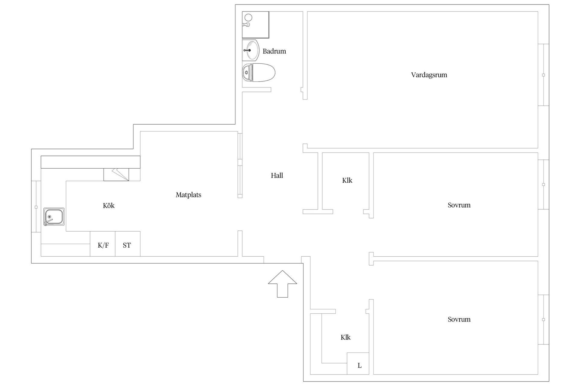 Bostadsrätt, Västergatan 4, Kungsbacka - Centralt, Kungsbacka