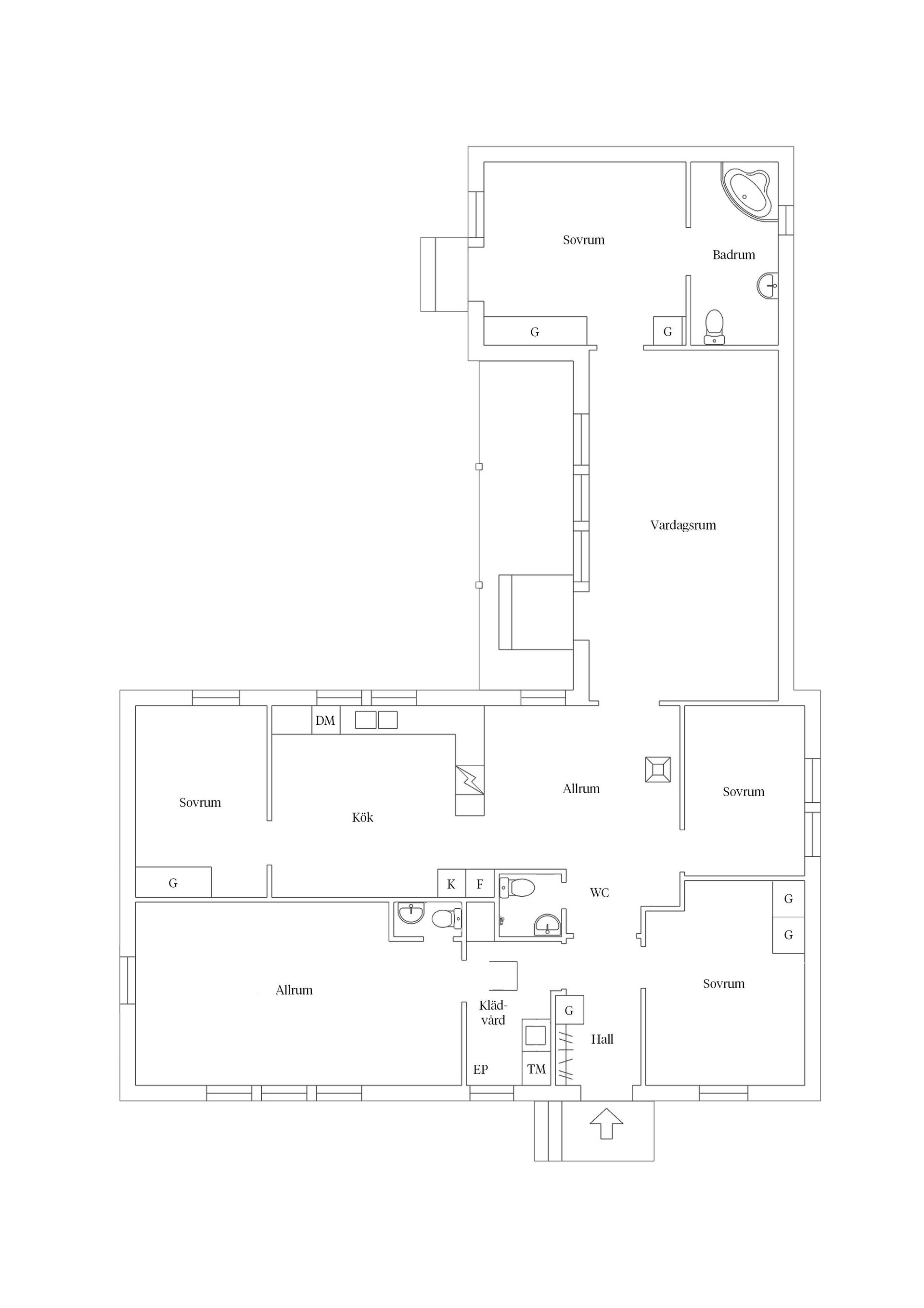 Villa, Vråkvägen 12B, Sunnersta, Uppsala