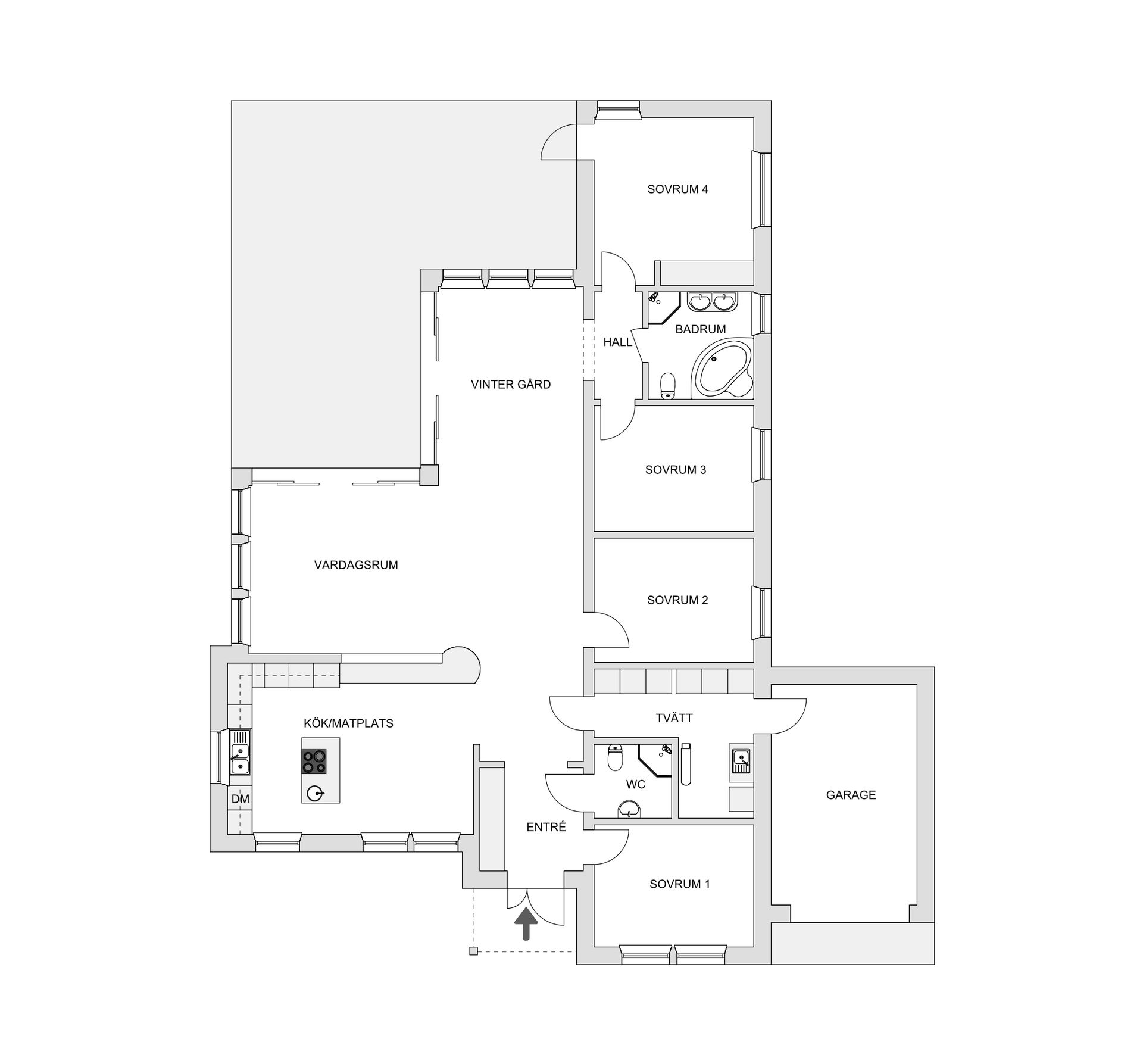 Villa, Sätervägen 10, Replösa, Ljungby