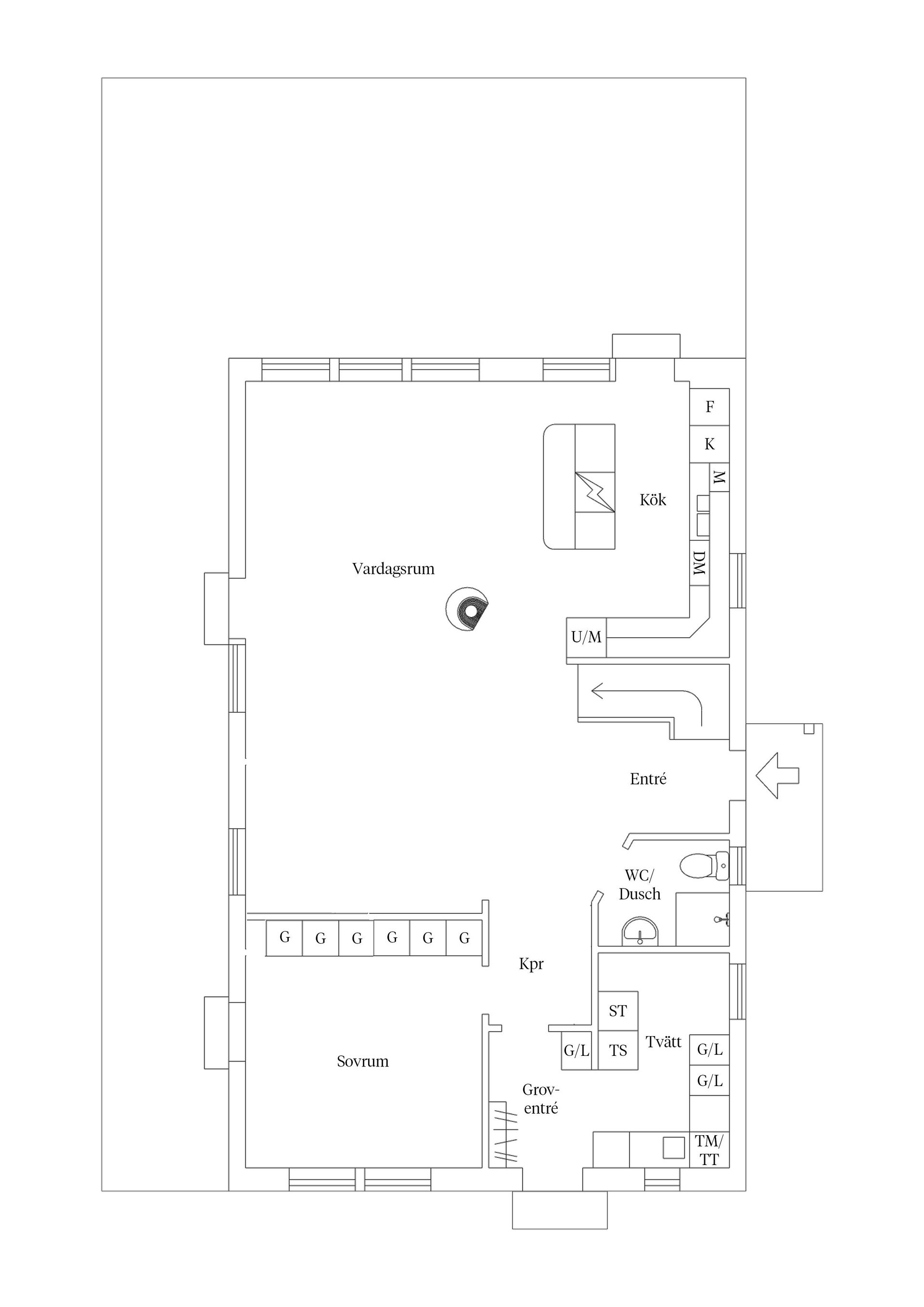 Villa, Melongatan 13, Årsta, Uppsala