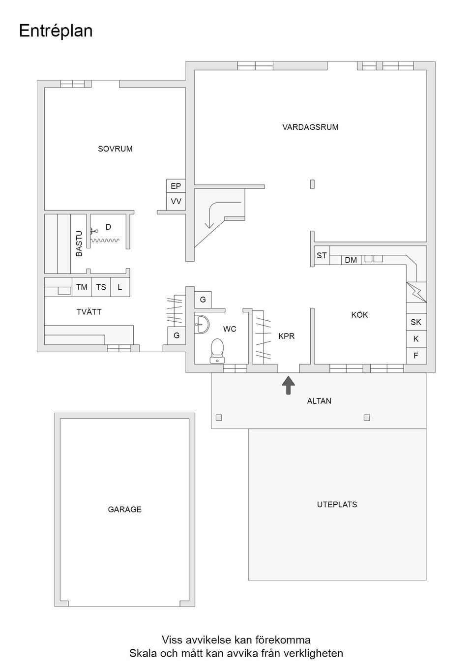 Villa, Radhus, Parkvägen 16B, Bergnäset, Luleå