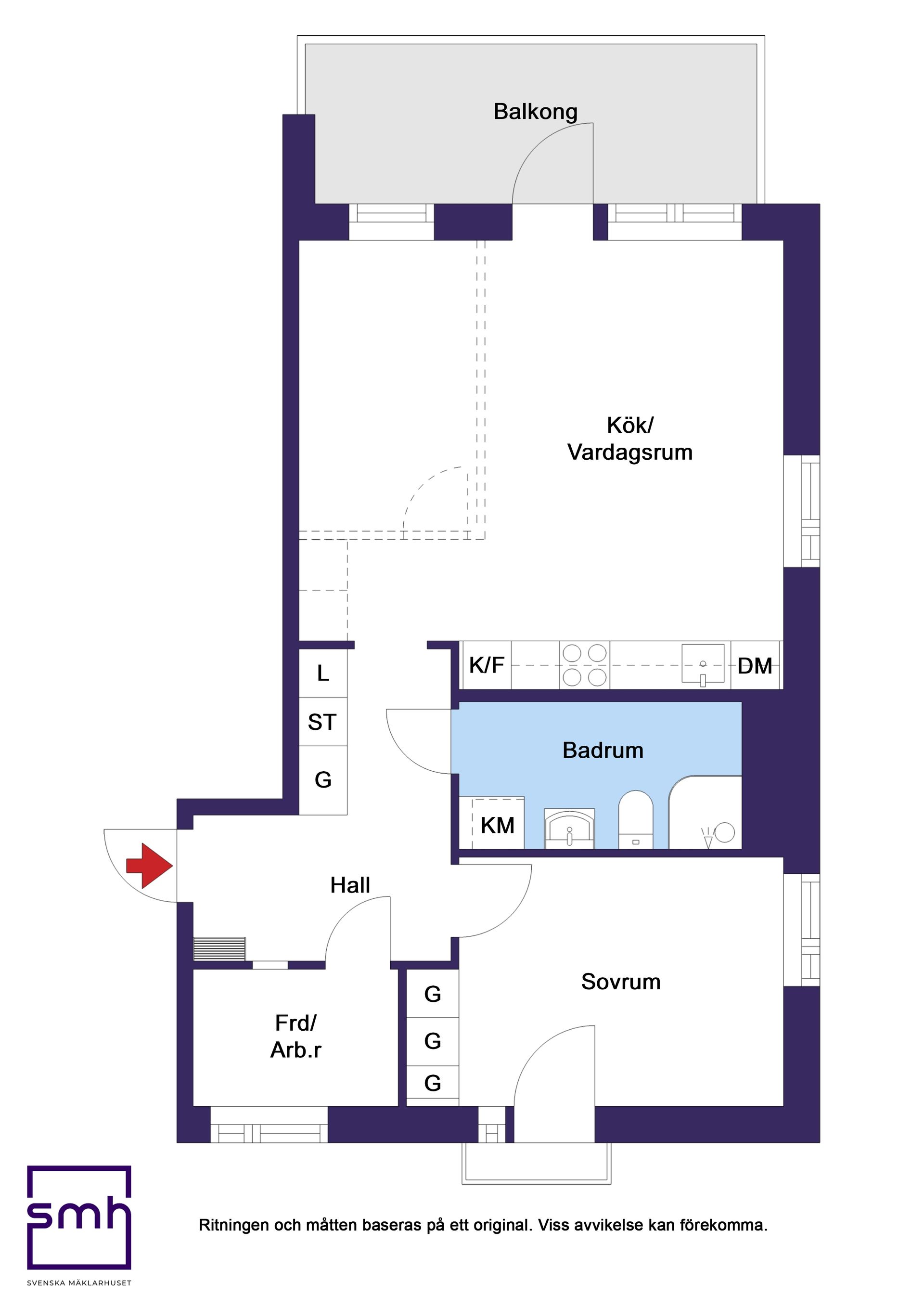 Bostadsrätt, Nynäsvägen 88, Handen, Haninge