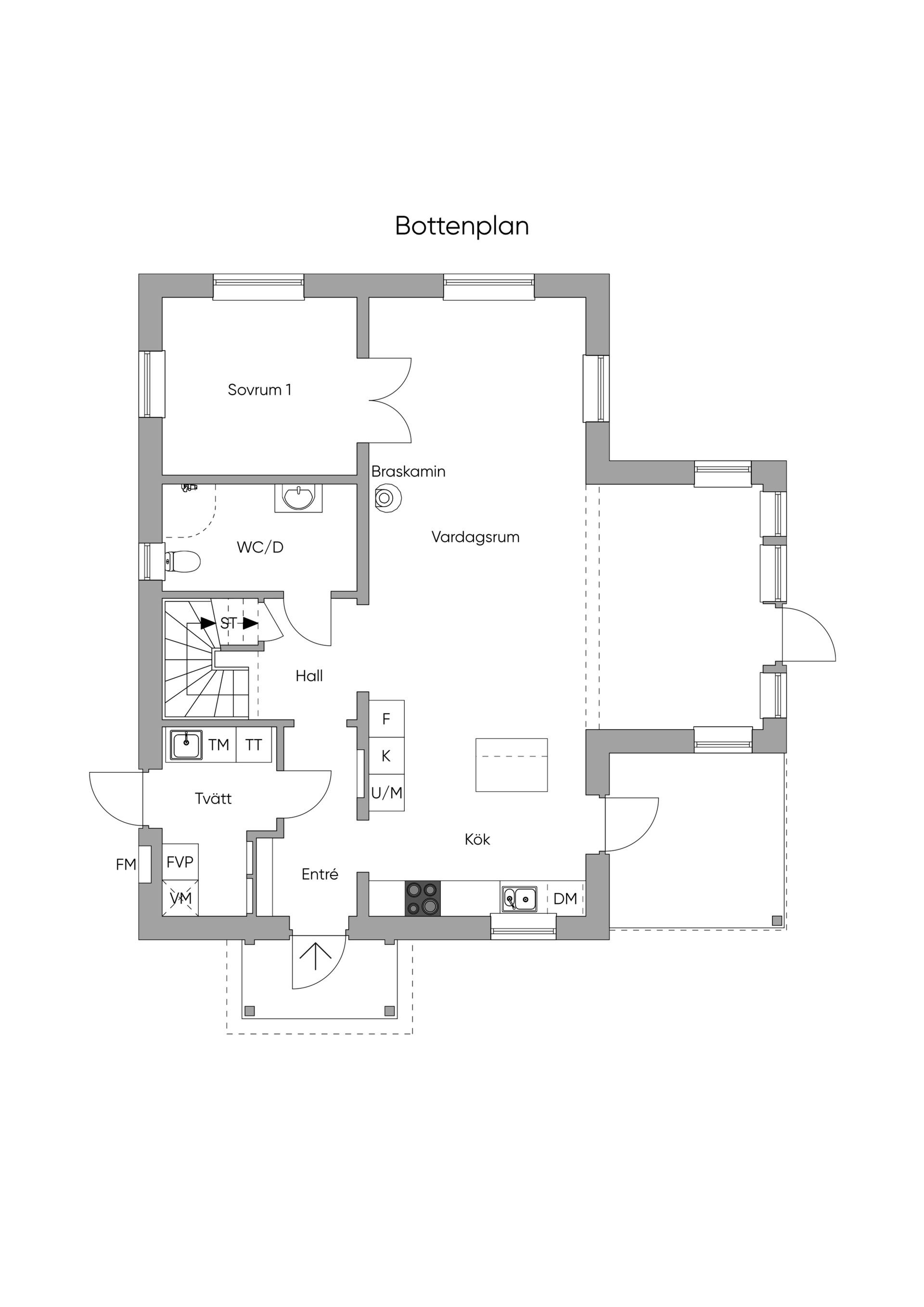 Villa, Knarrvägen 12, Sturkö, Karlskrona
